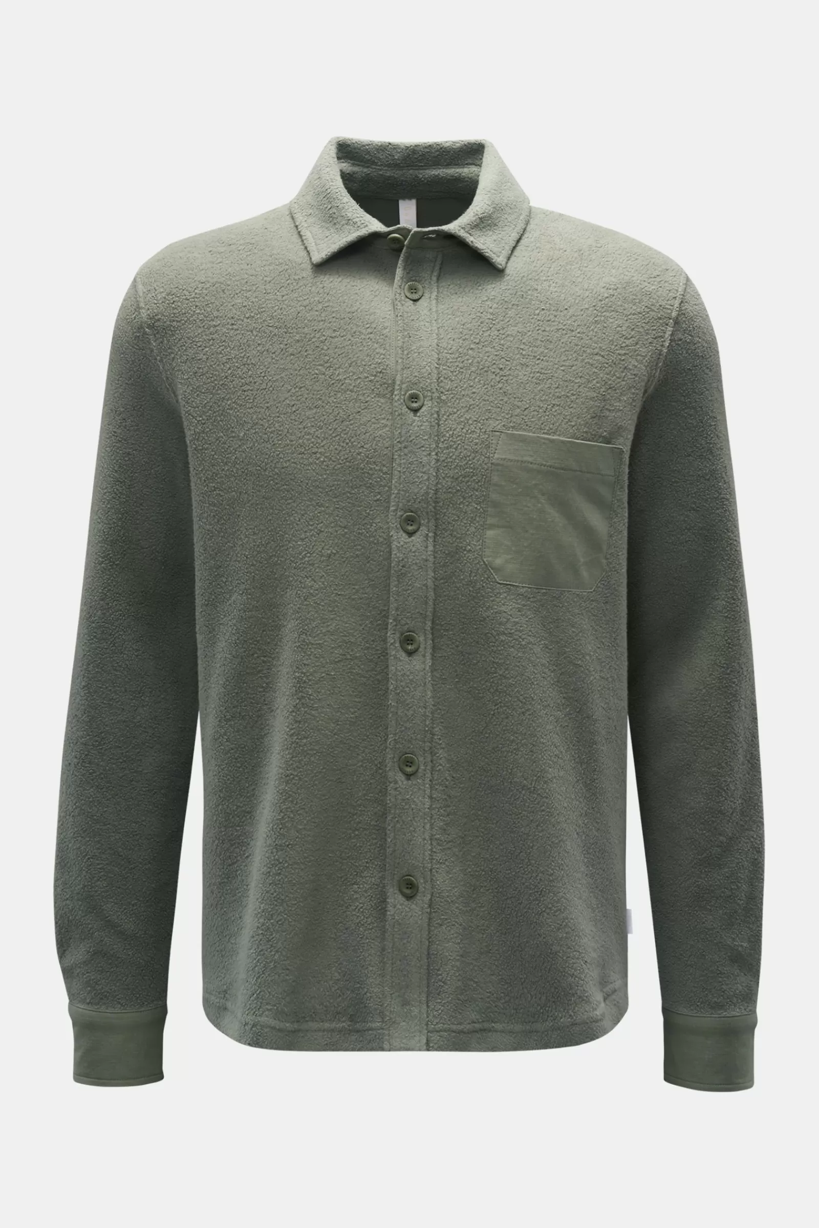 Fleece Shirt Grey-Green>04651/ A trip in a bag Clearance