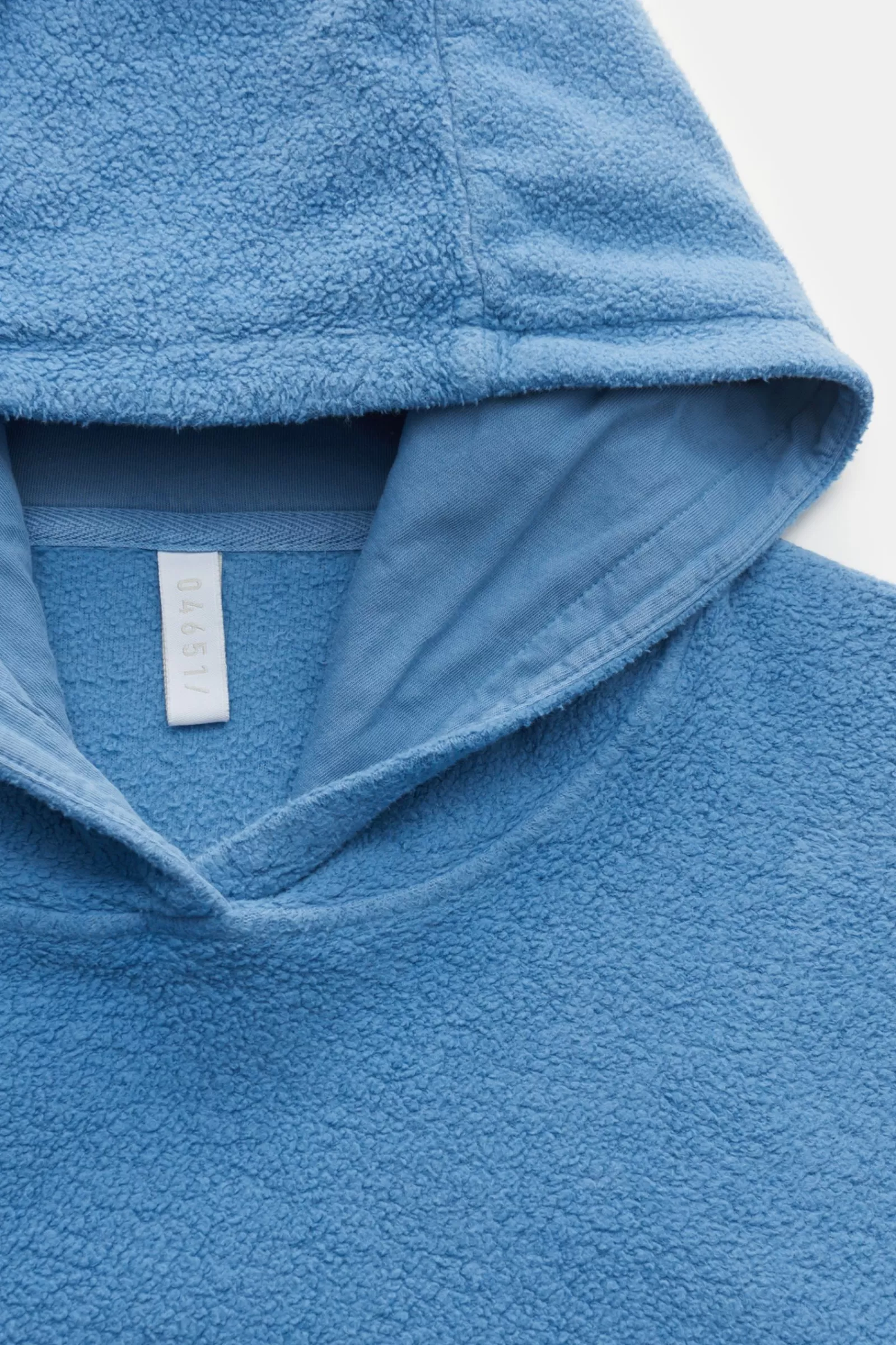 04651/ A Trip In A Bag Fleece-Kapuzenpullover 'Oyster' Blau^04651/ A trip in a bag Discount