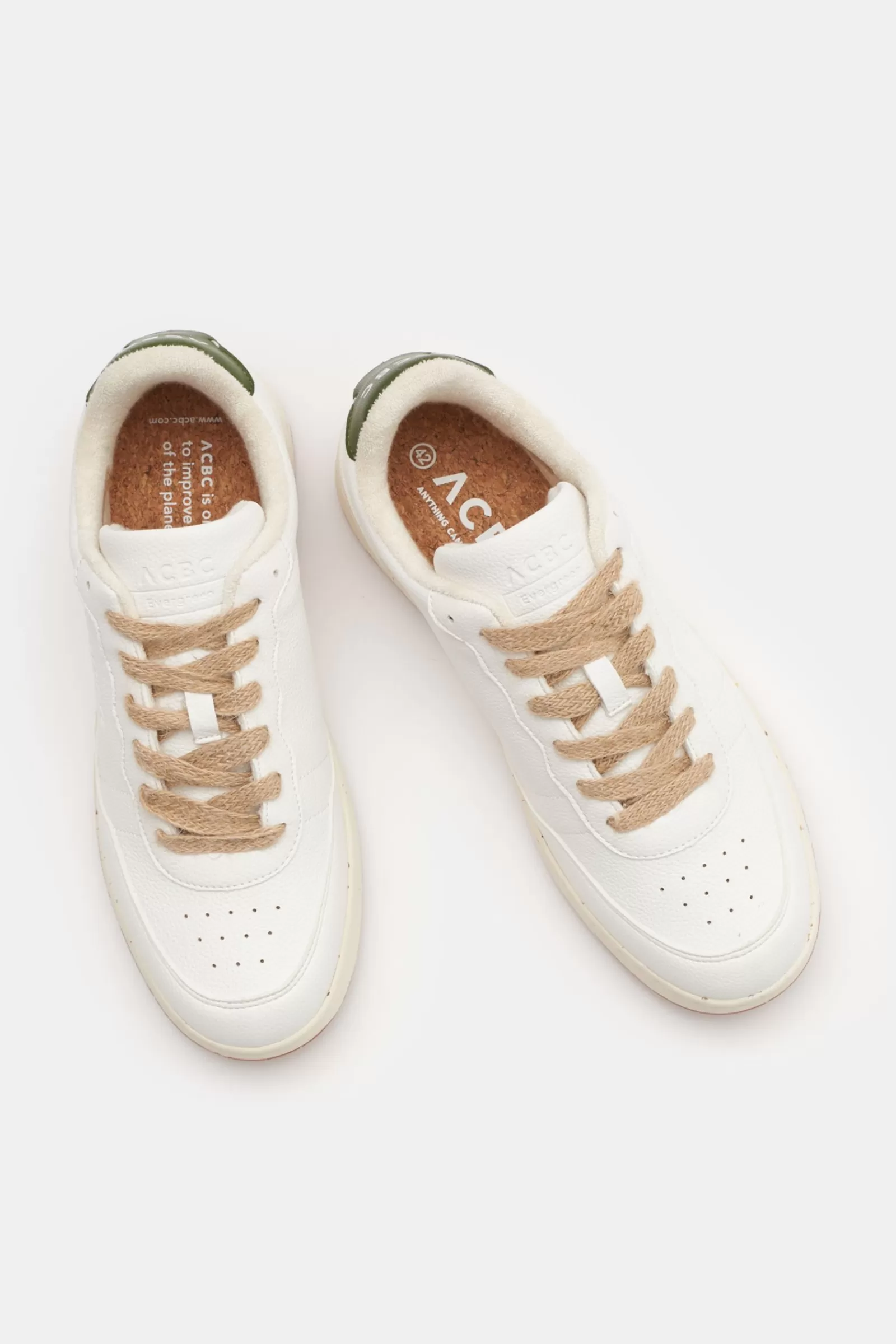 Sneakers 'Evergreen' White/Olive^ACBC Outlet