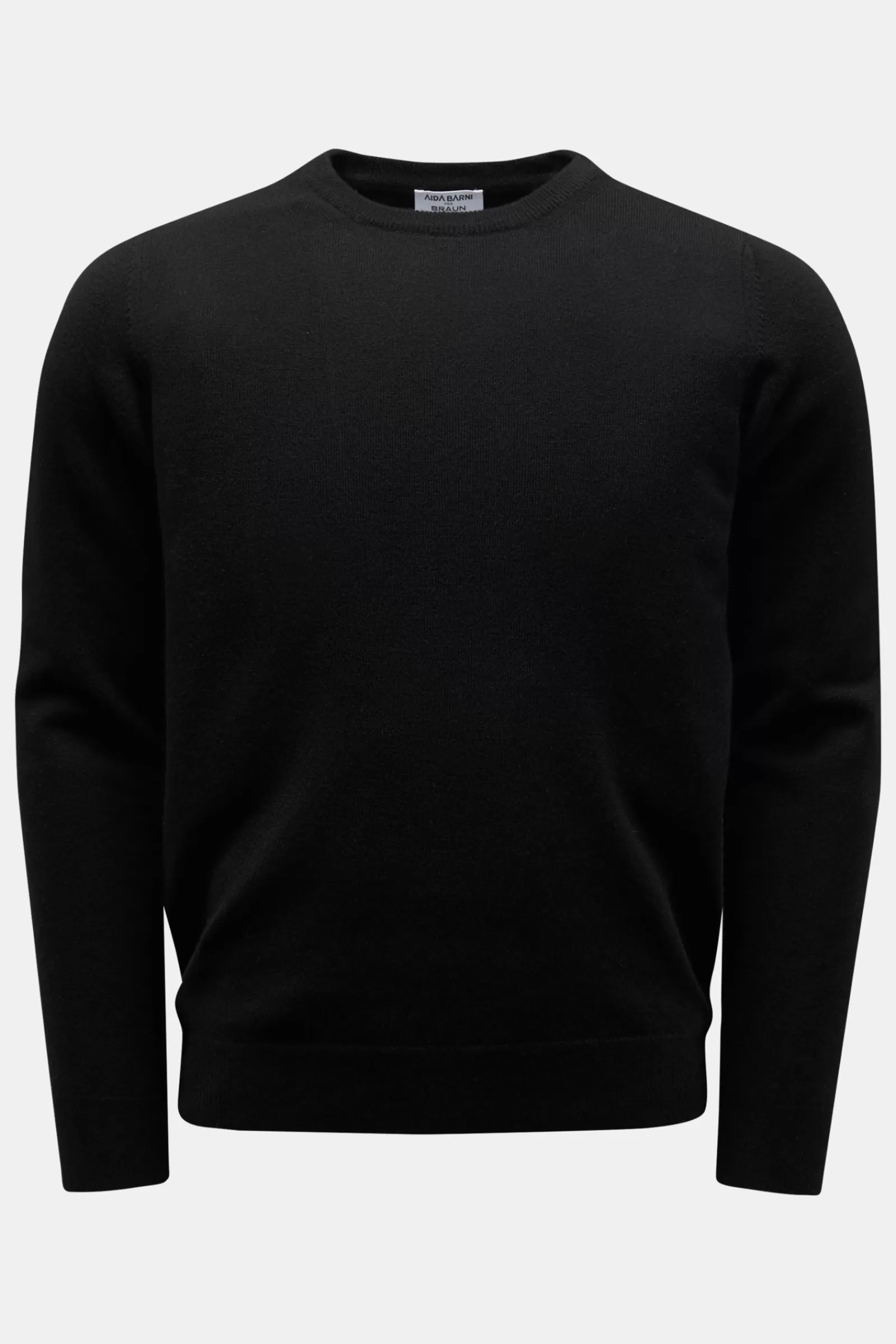 Cashmere Crew Neck Jumper Black^Aida Barni Sale