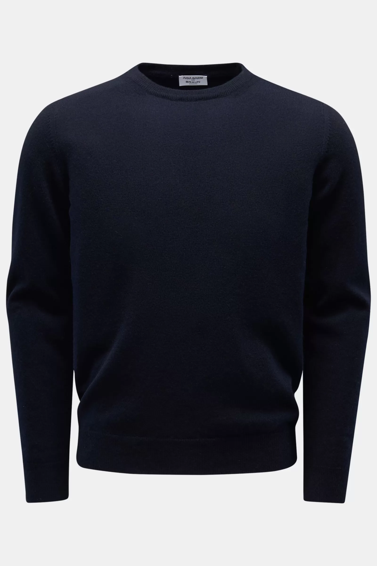 Cashmere Crew Neck Jumper Navy^Aida Barni Flash Sale