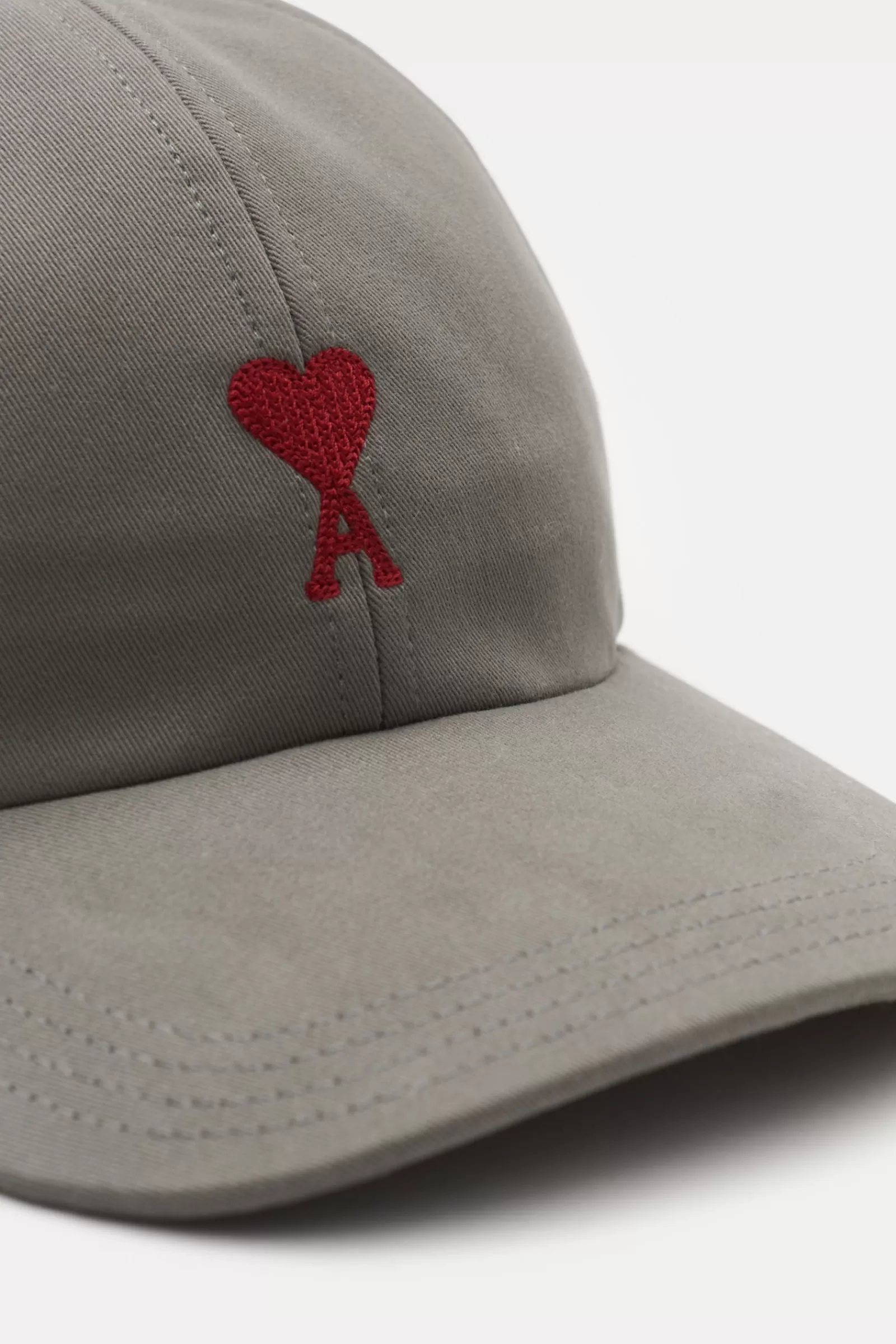 Baseball Cap 'Ami De Coeur' Grey^Ami Paris Shop