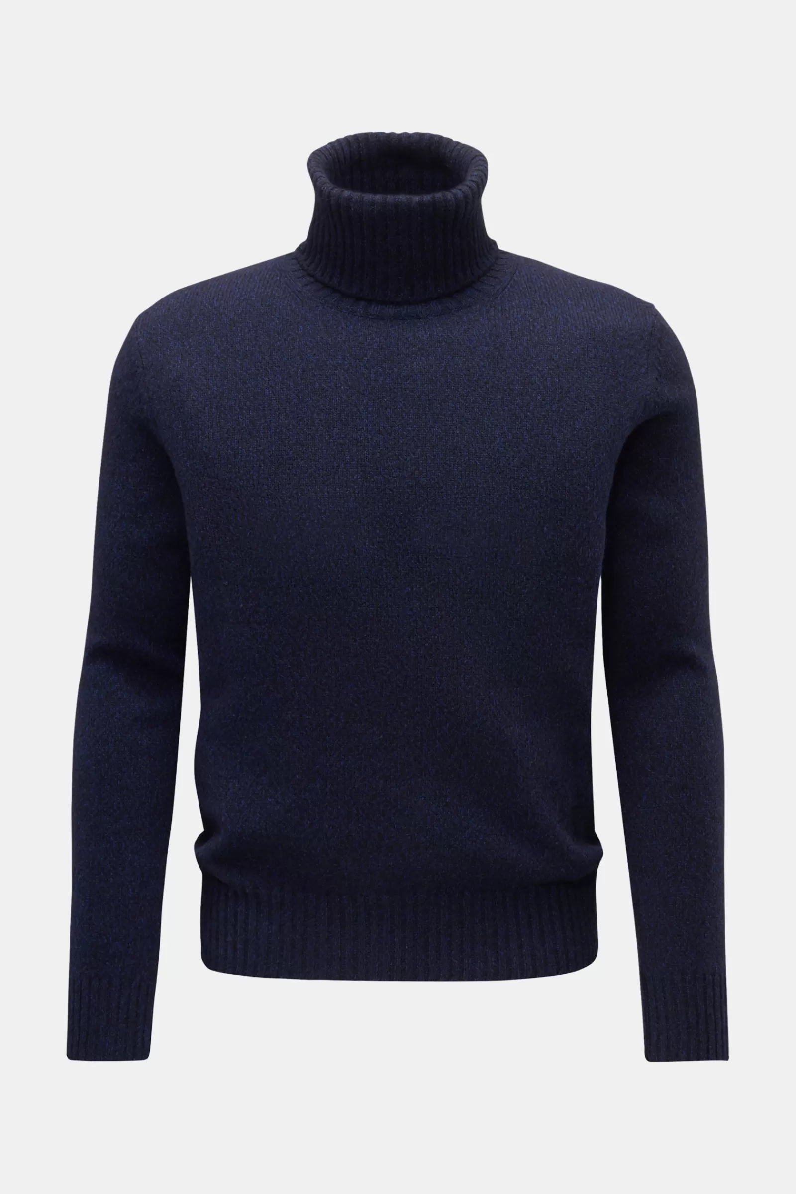 Cashmere Turtleneck Jumper Navy^Ami Paris Fashion