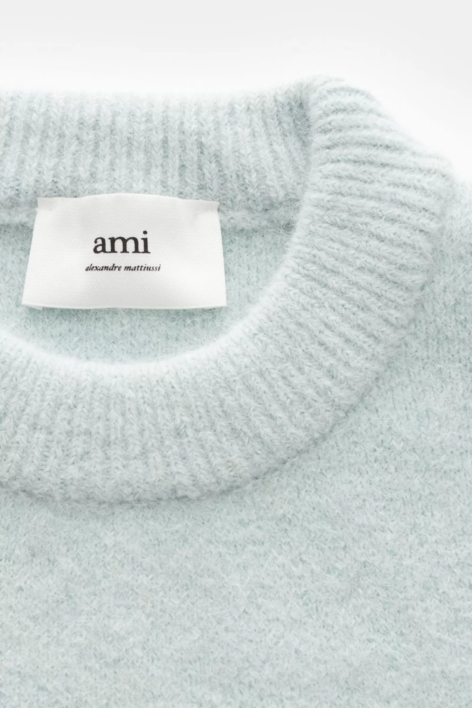 Crew Neck Jumper Pastel Blue^Ami Paris Outlet