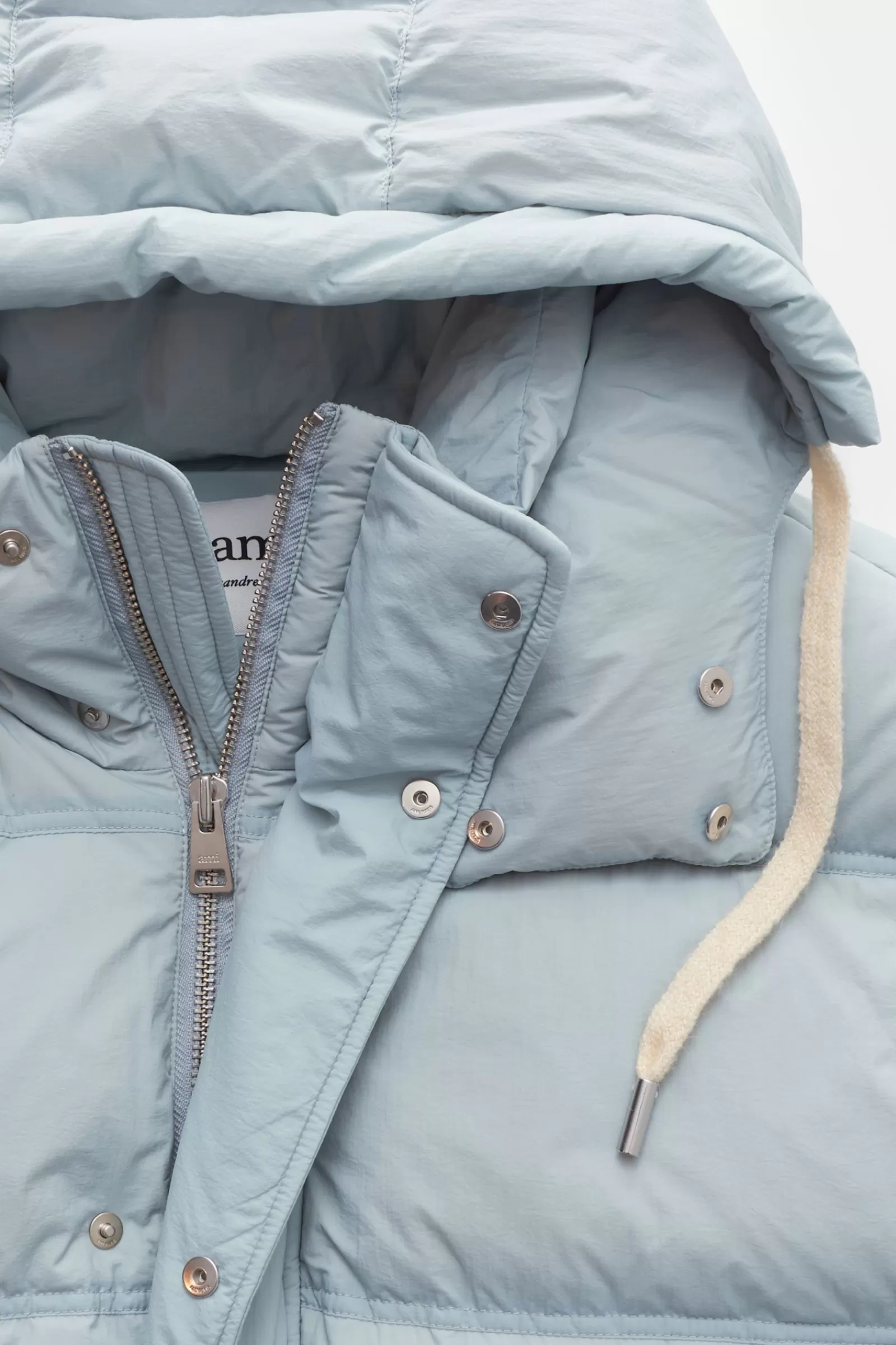 Down Gilet Light Blue>Ami Paris Shop