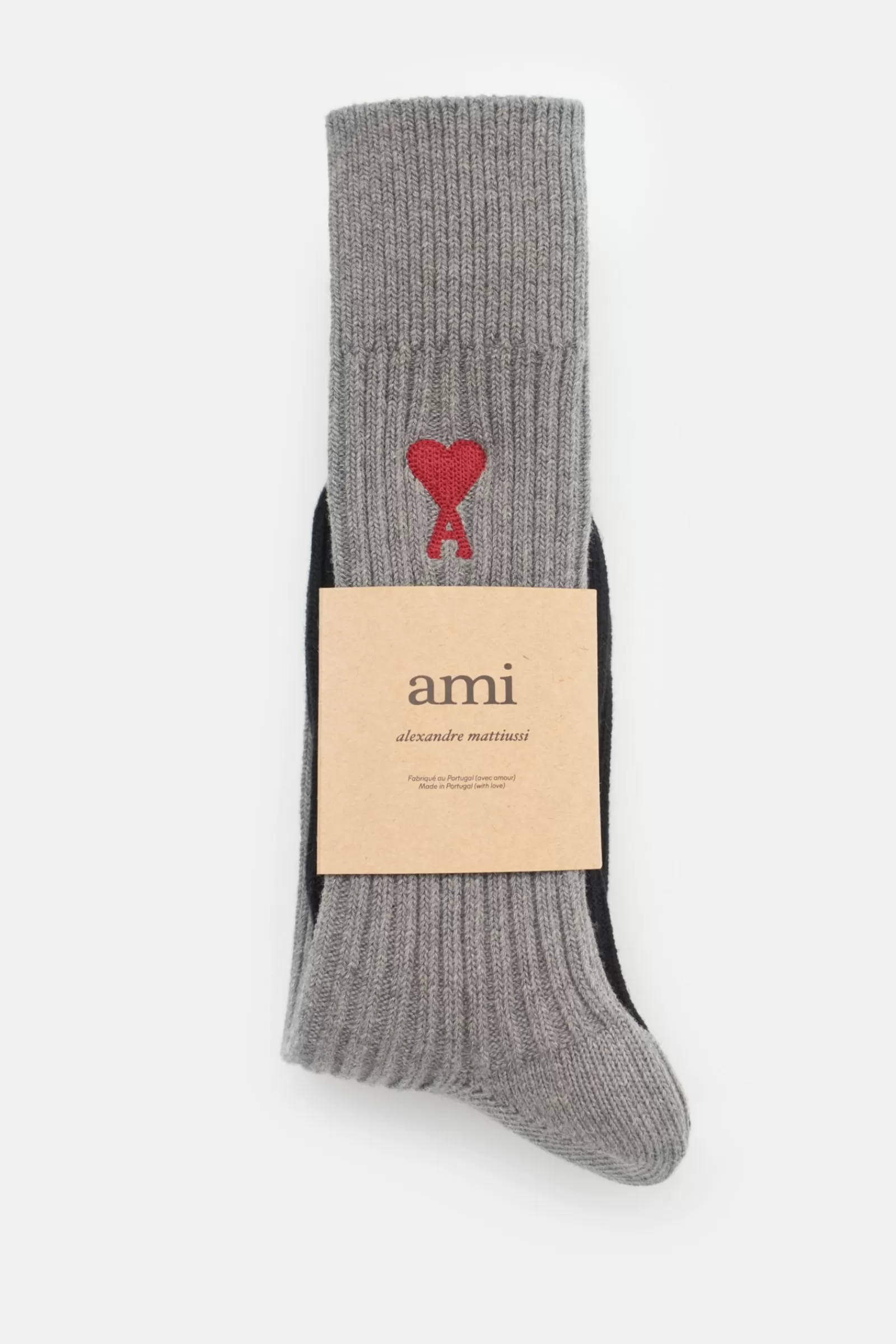 Socks Pack Of 3 Pairs Cream/Grey/Black>Ami Paris Outlet