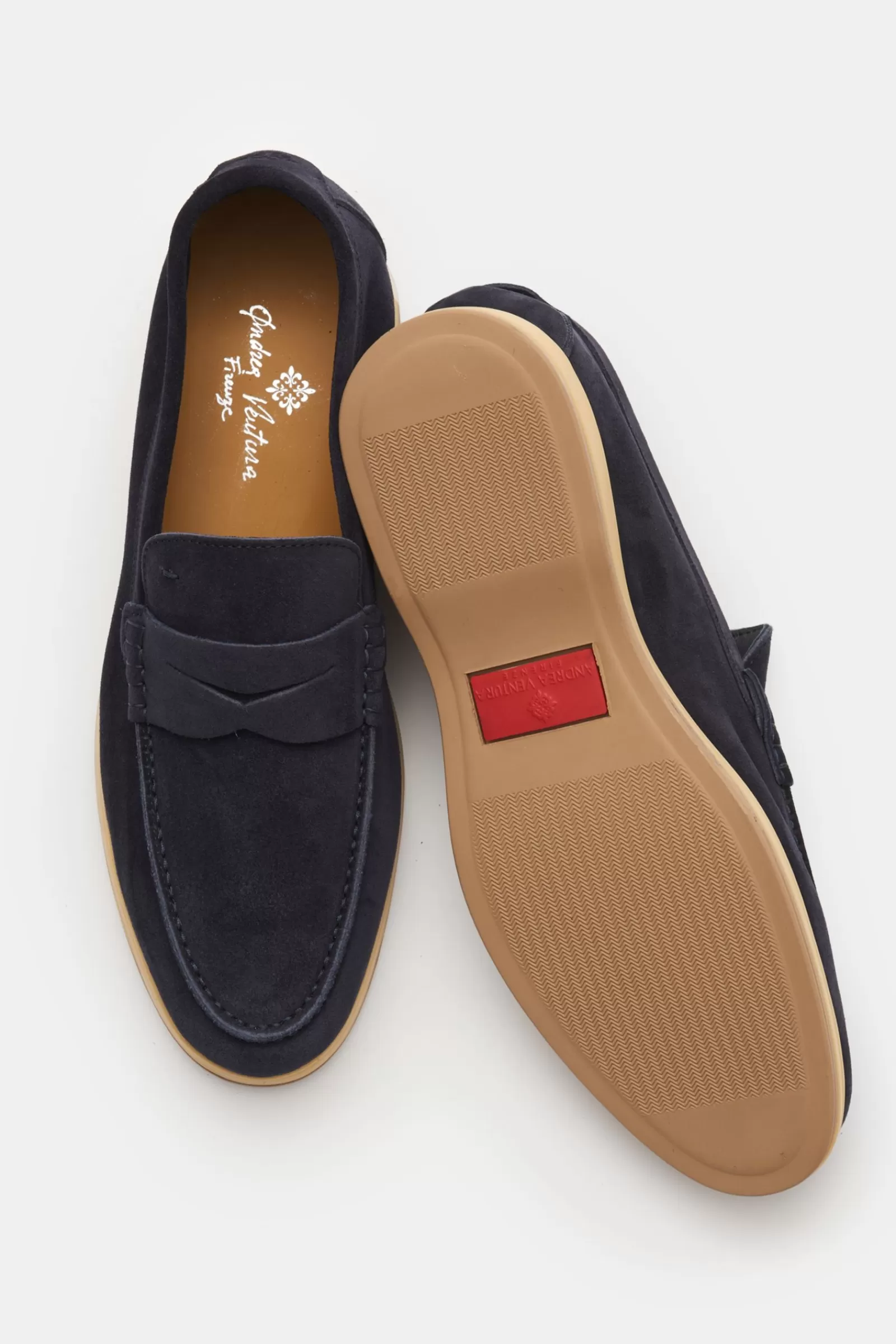 Loafers 'Aquariva' Navy^Andrea Ventura New