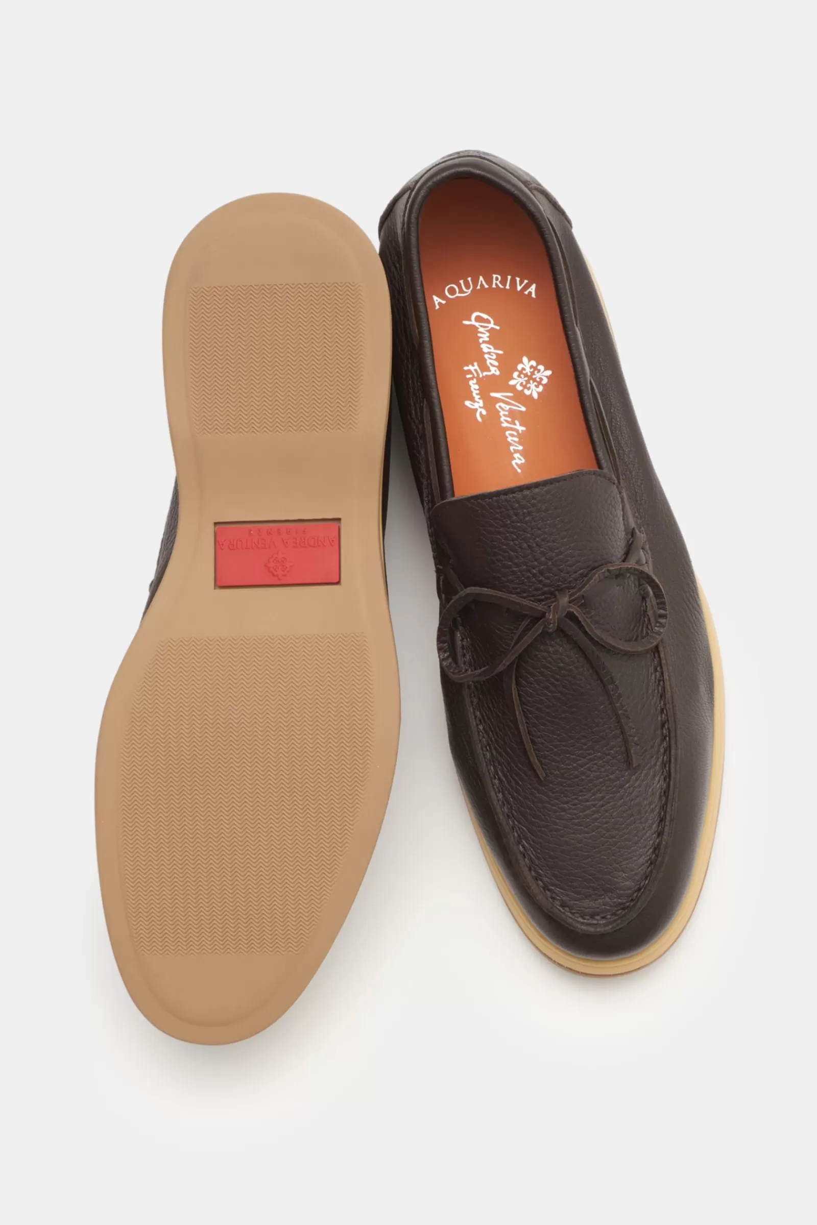 Penny Loafers Dark Brown^Andrea Ventura Shop