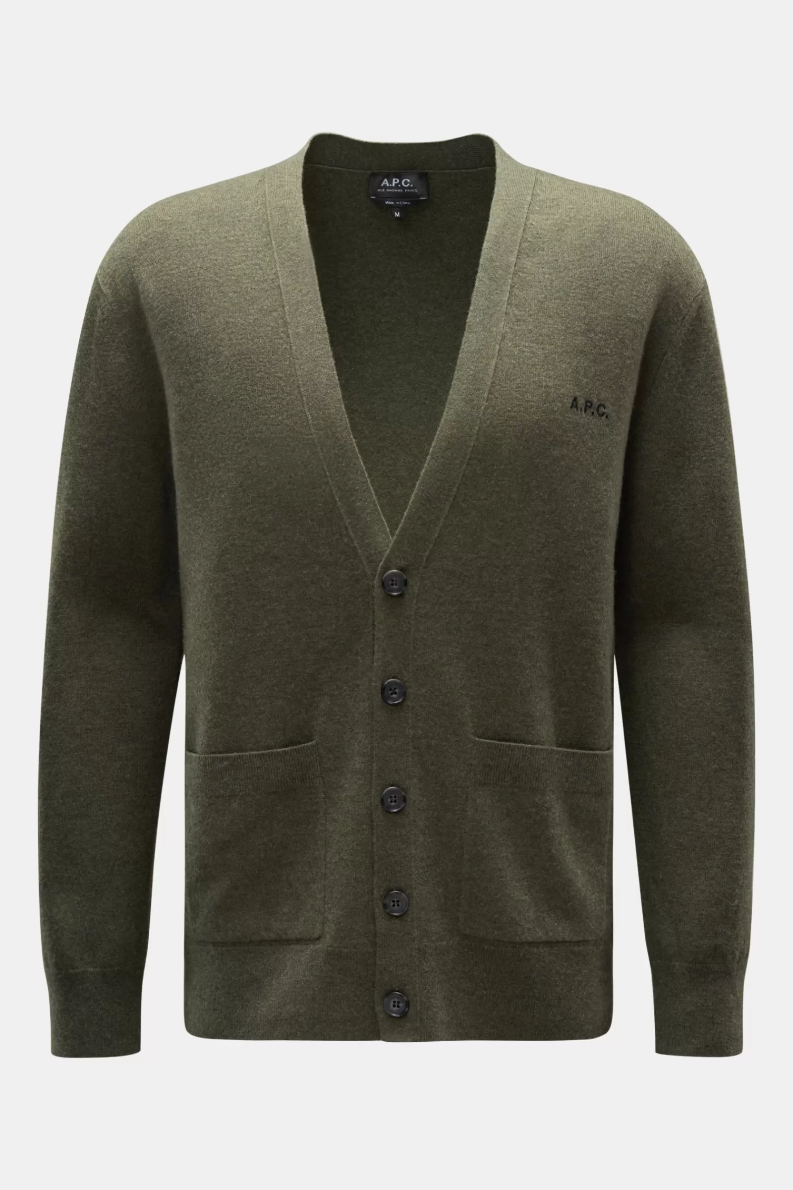 Cardigan 'Theo' Olive^A.P.C. Discount