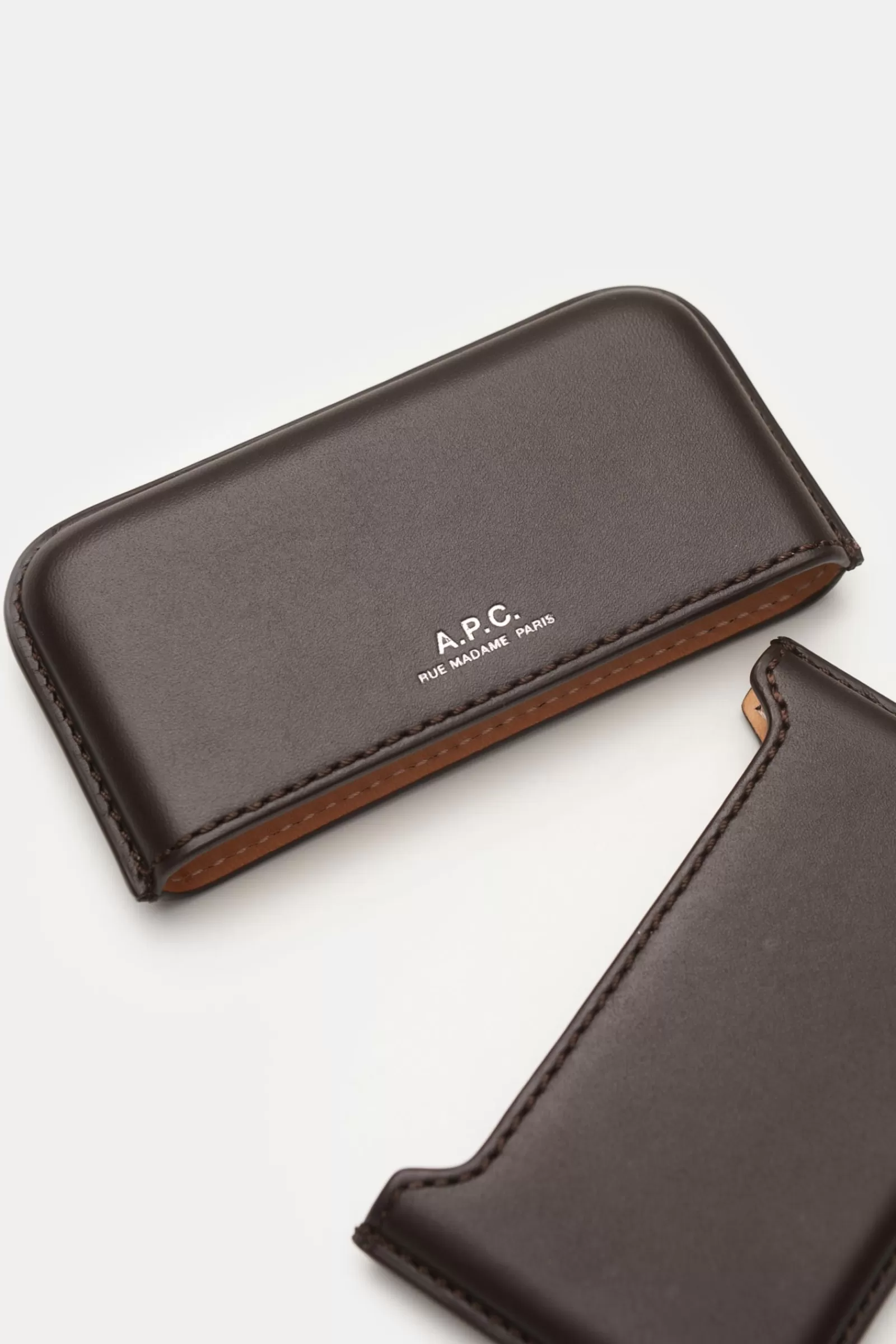 Credit Card Holder 'Magna Carta' Dark Brown^A.P.C. Discount