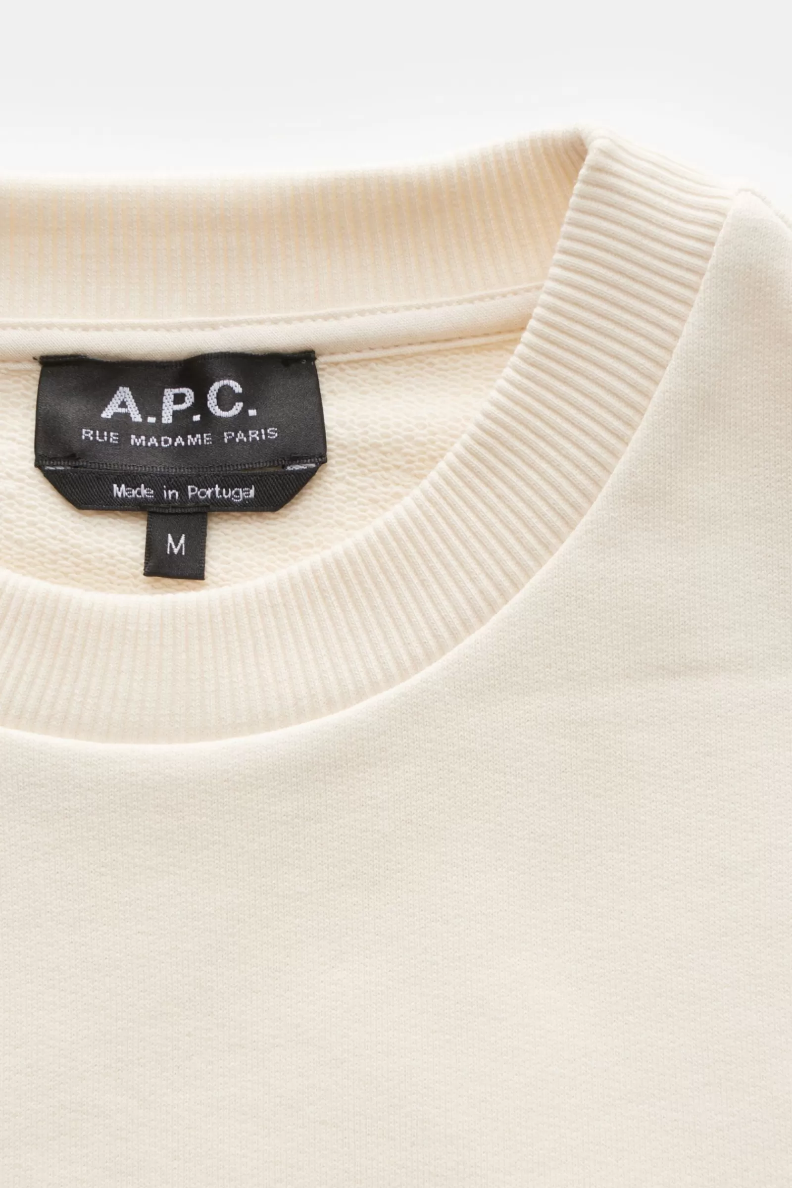 Crew Neck Sweatshirt 'Adam' Cream^A.P.C. New