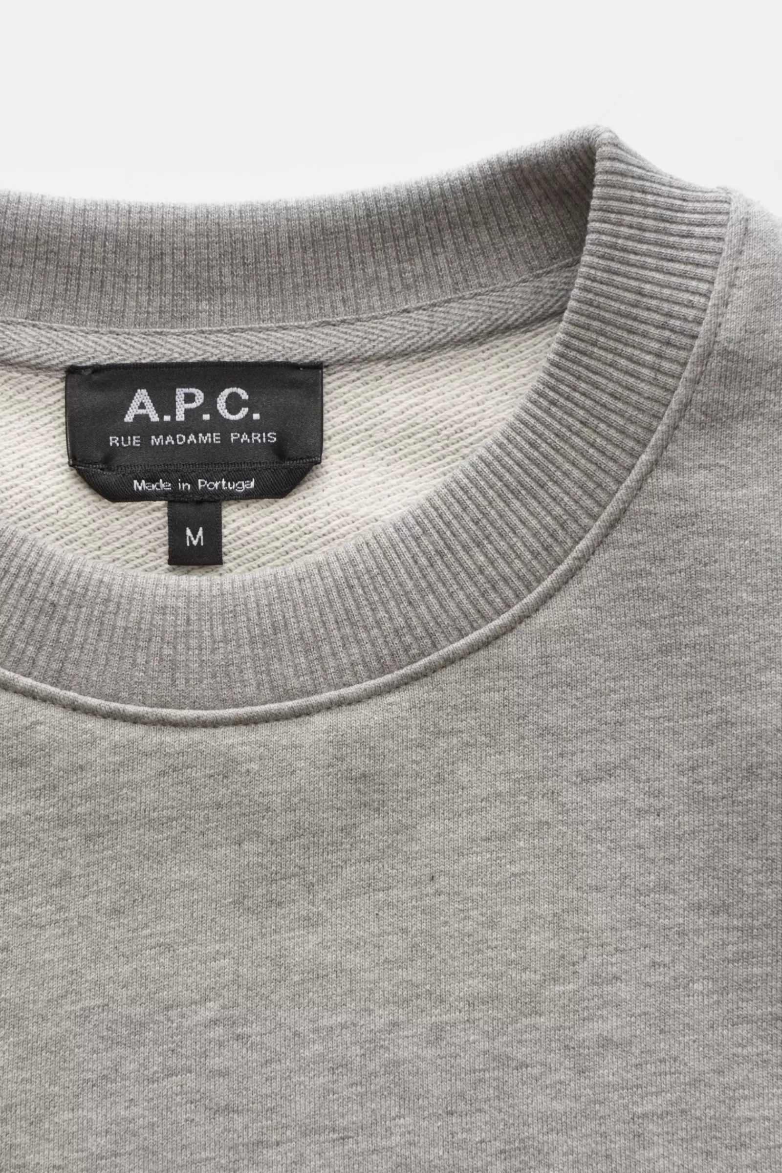 Crew Neck Sweatshirt 'Apc Madame' Grey^A.P.C. Shop