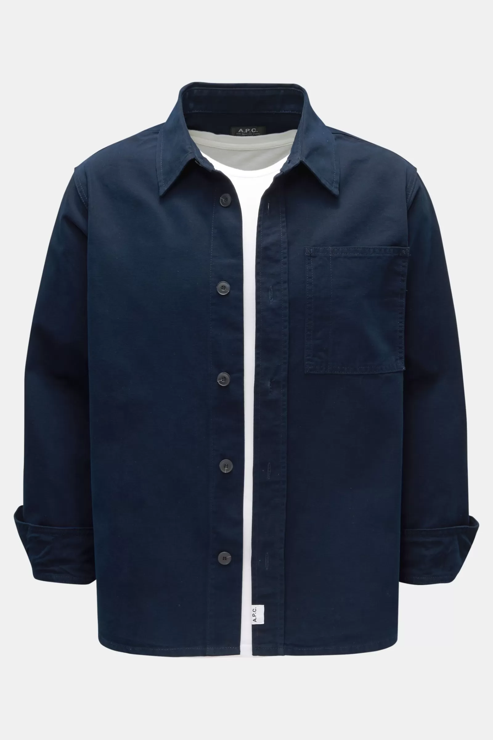 Overshirt 'Graham' Navy>A.P.C. Hot