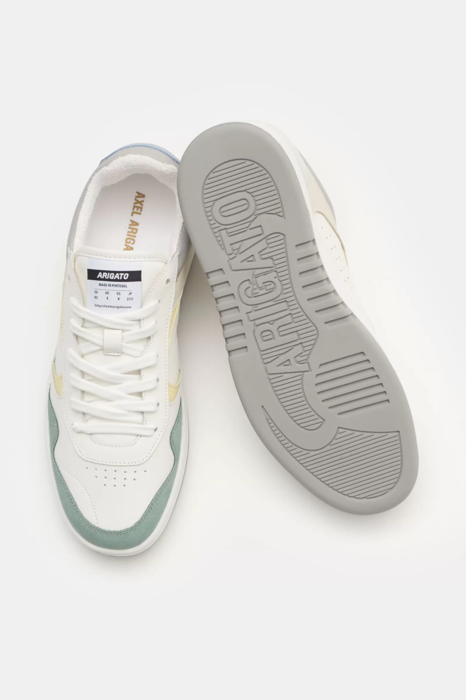 Sneakers 'Ario' White/Mint Green/Pastel Yellow^Axel Arigato Shop