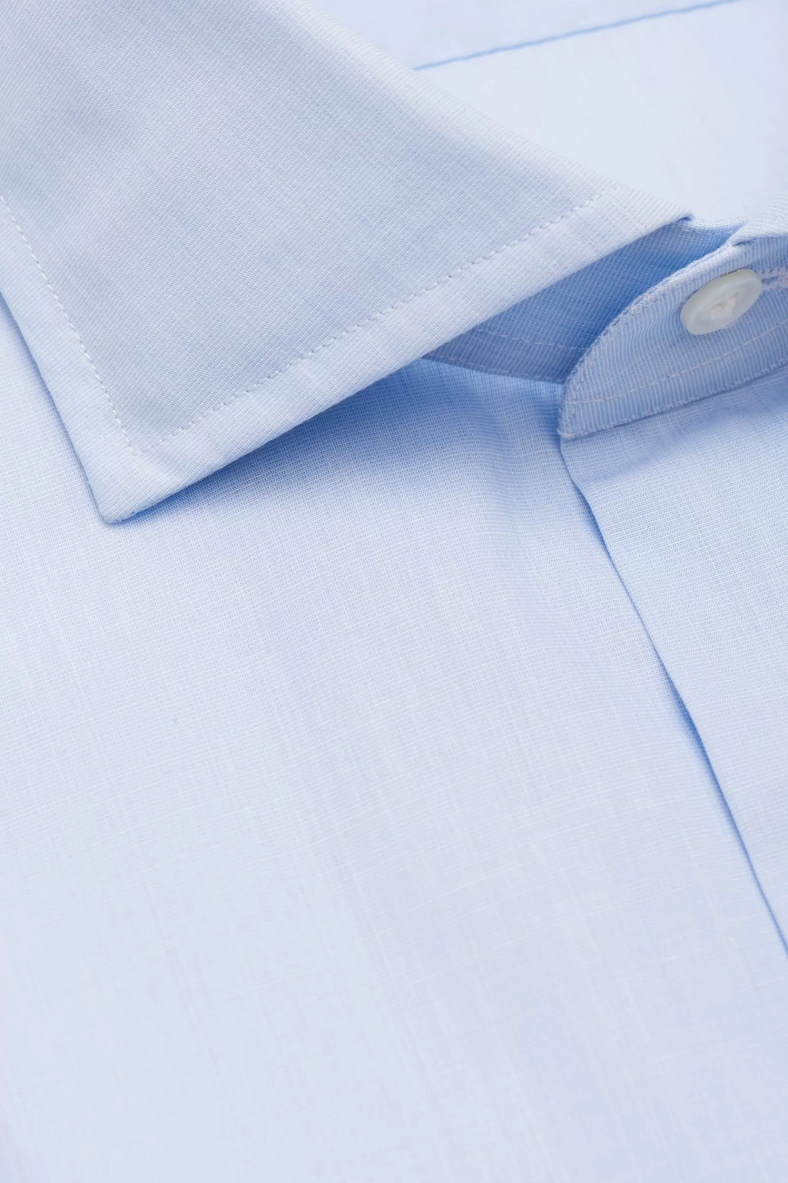 Business Shirt Shark Collar Light Blue>Bagutta Outlet