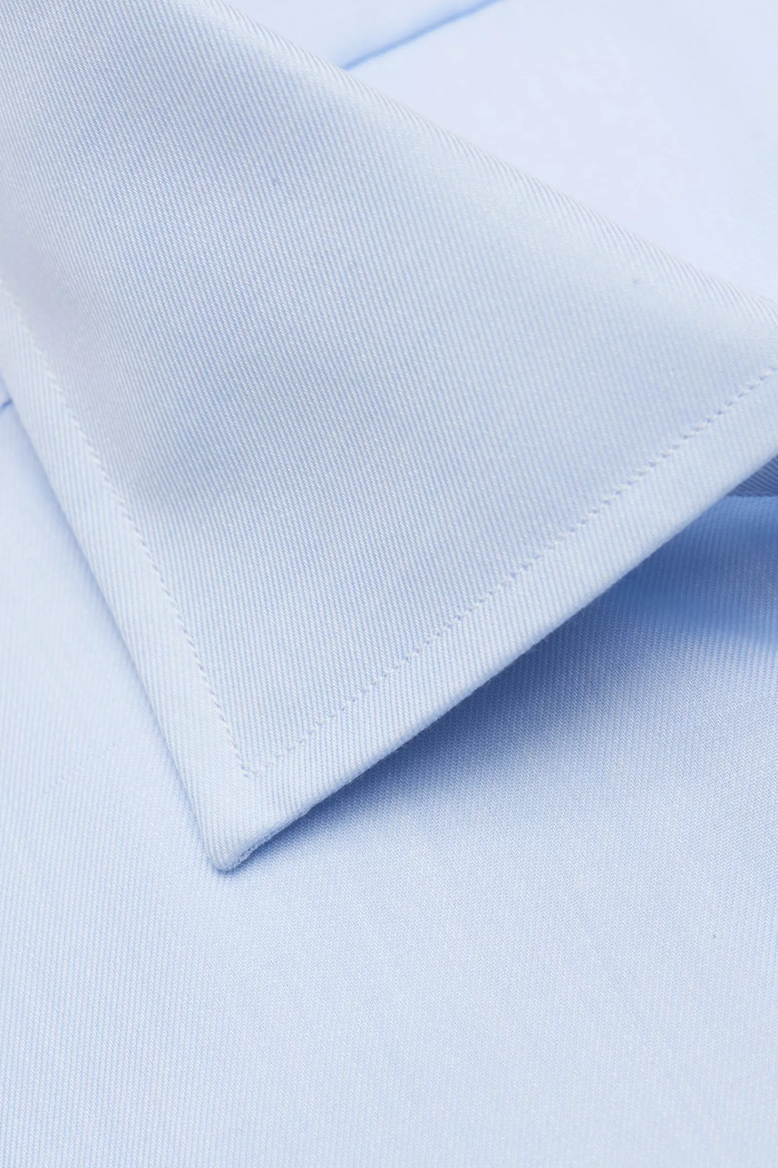 Business Shirt Shark Collar Pastel Blue>Bagutta New