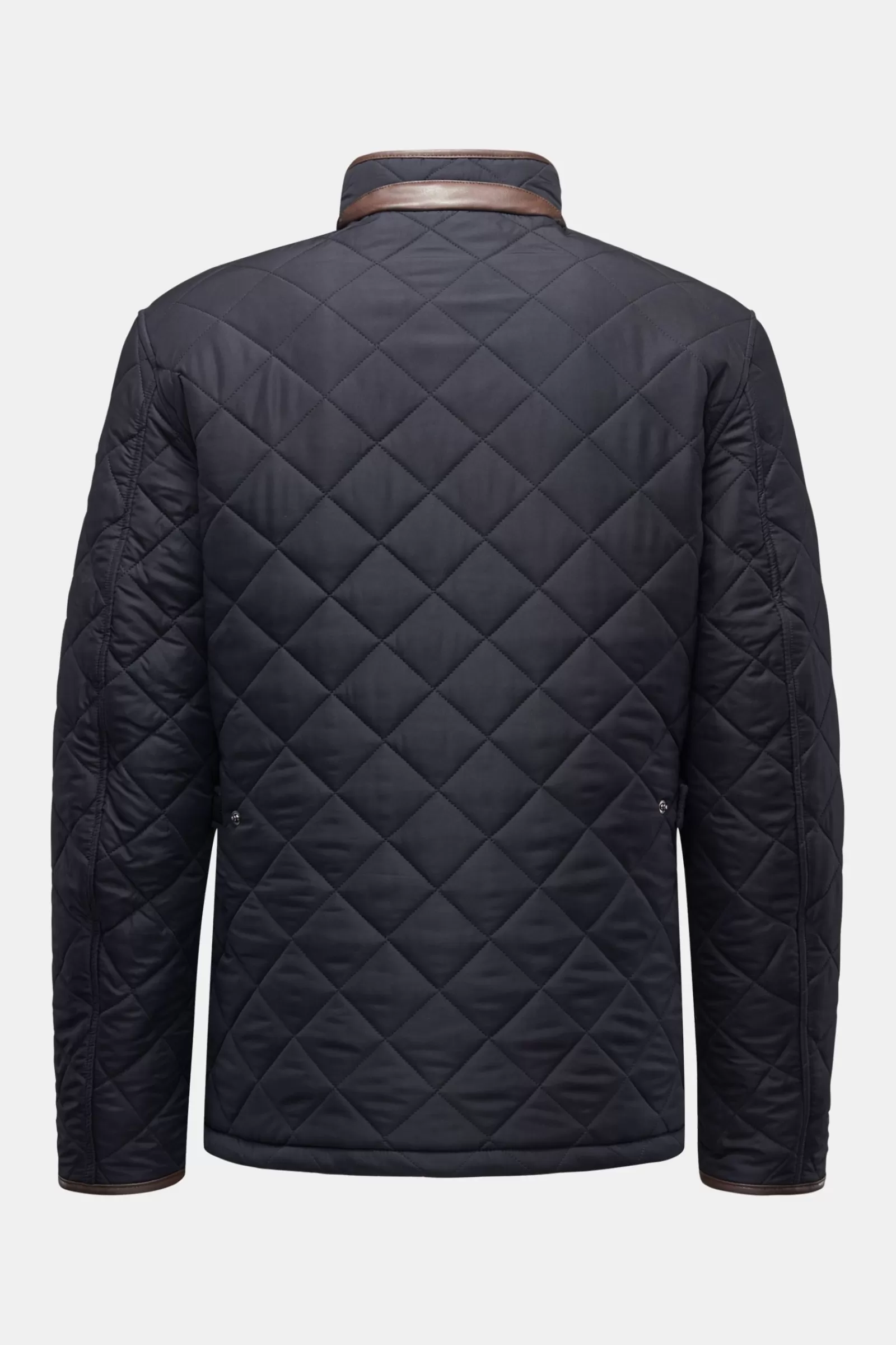 Quilted Jacket 'Powell Quilt' Dark Navy>Barbour Shop