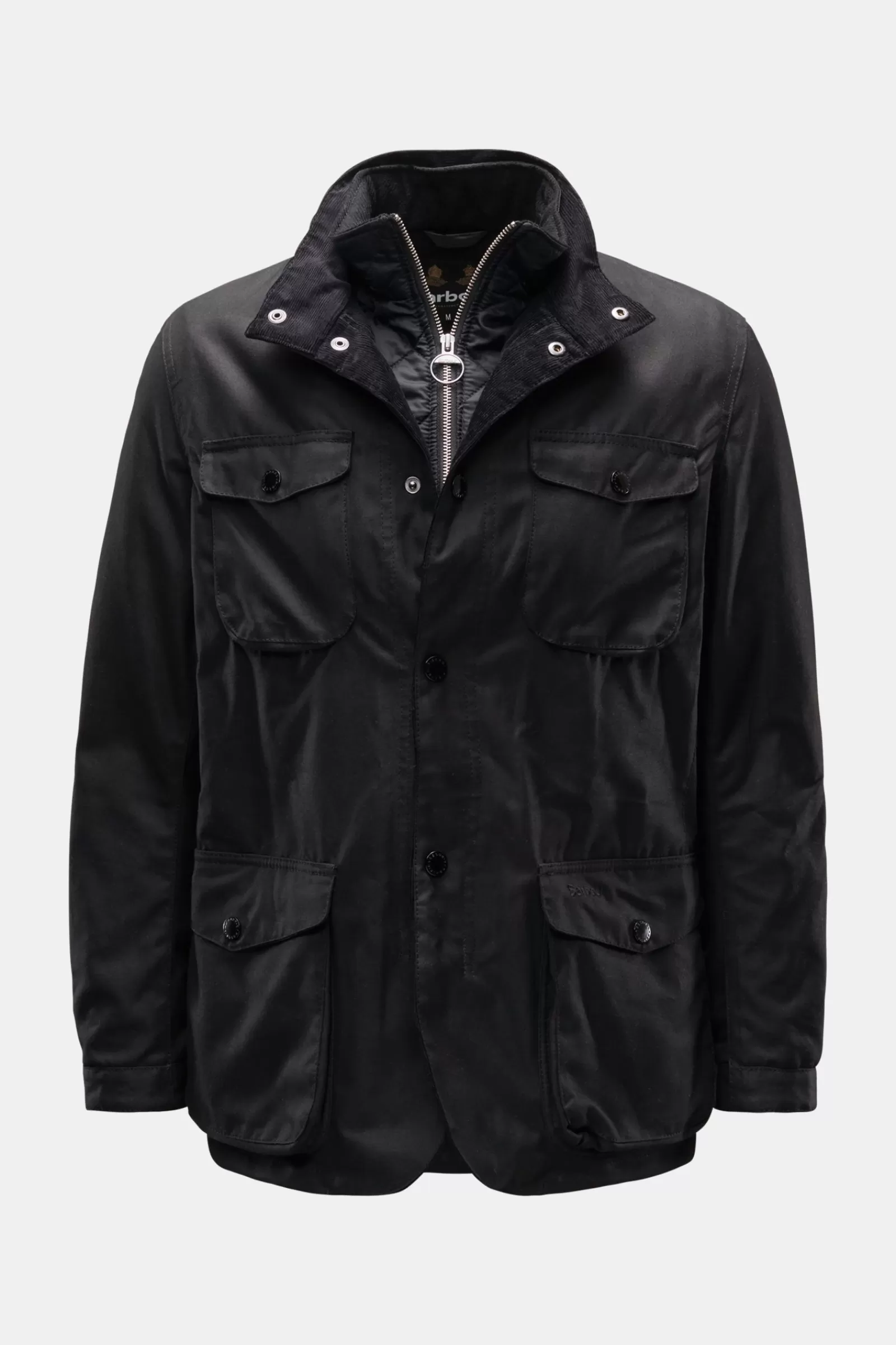 Wax Jacket 'Ogston' Black>Barbour Fashion