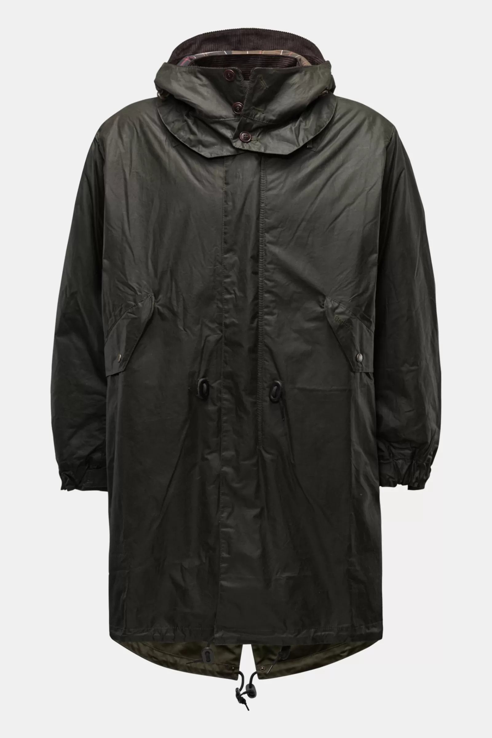 Waxed Parka 'Torrent' Olive>Barbour Cheap