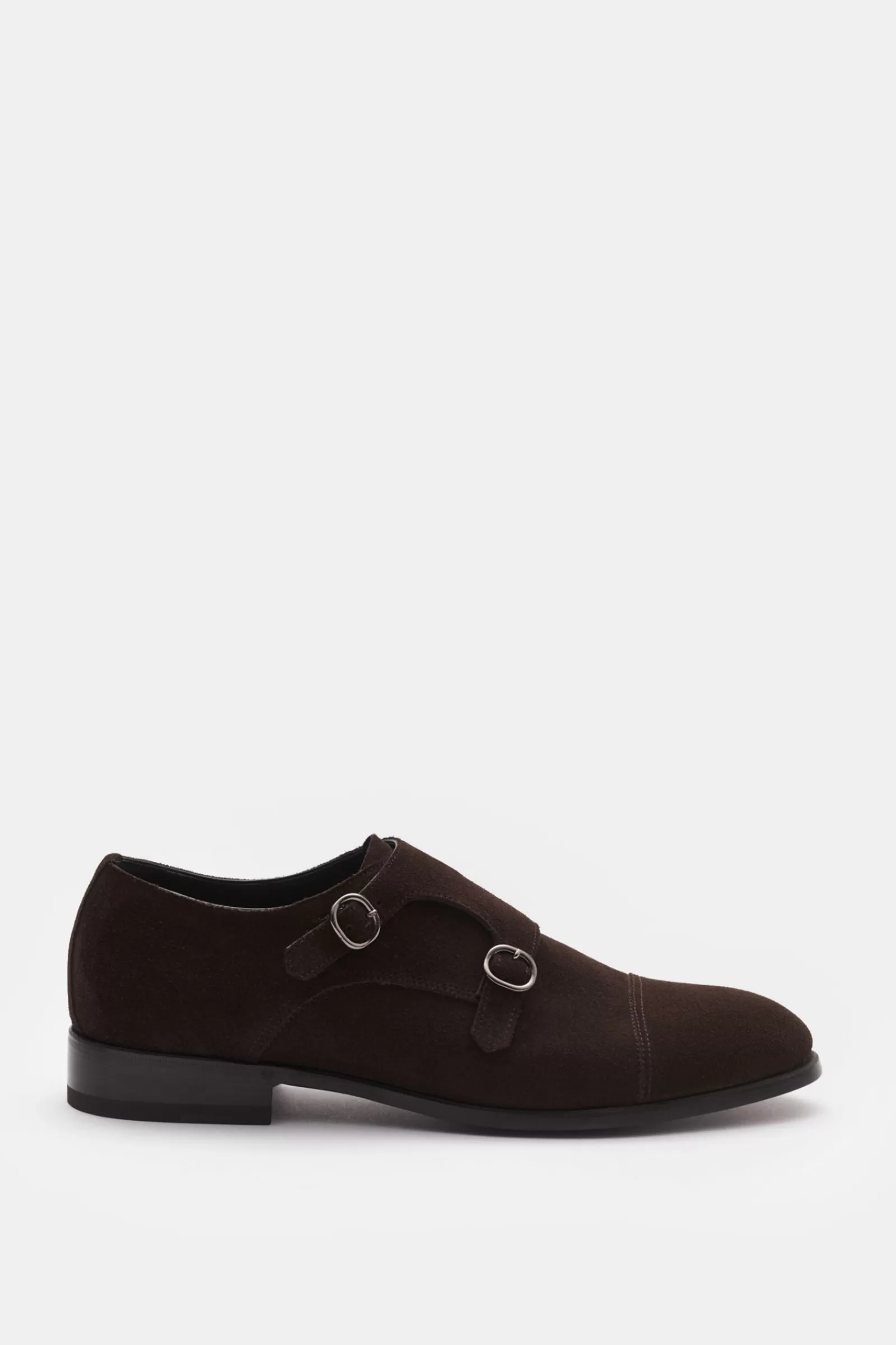 Double Monk Shoes Dark Brown^Barrett Shop