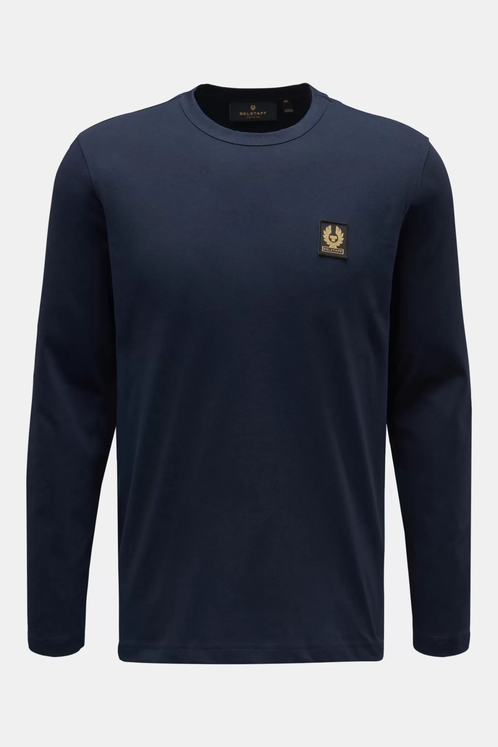 Crew Neck Long Sleeve Navy>Belstaff Clearance