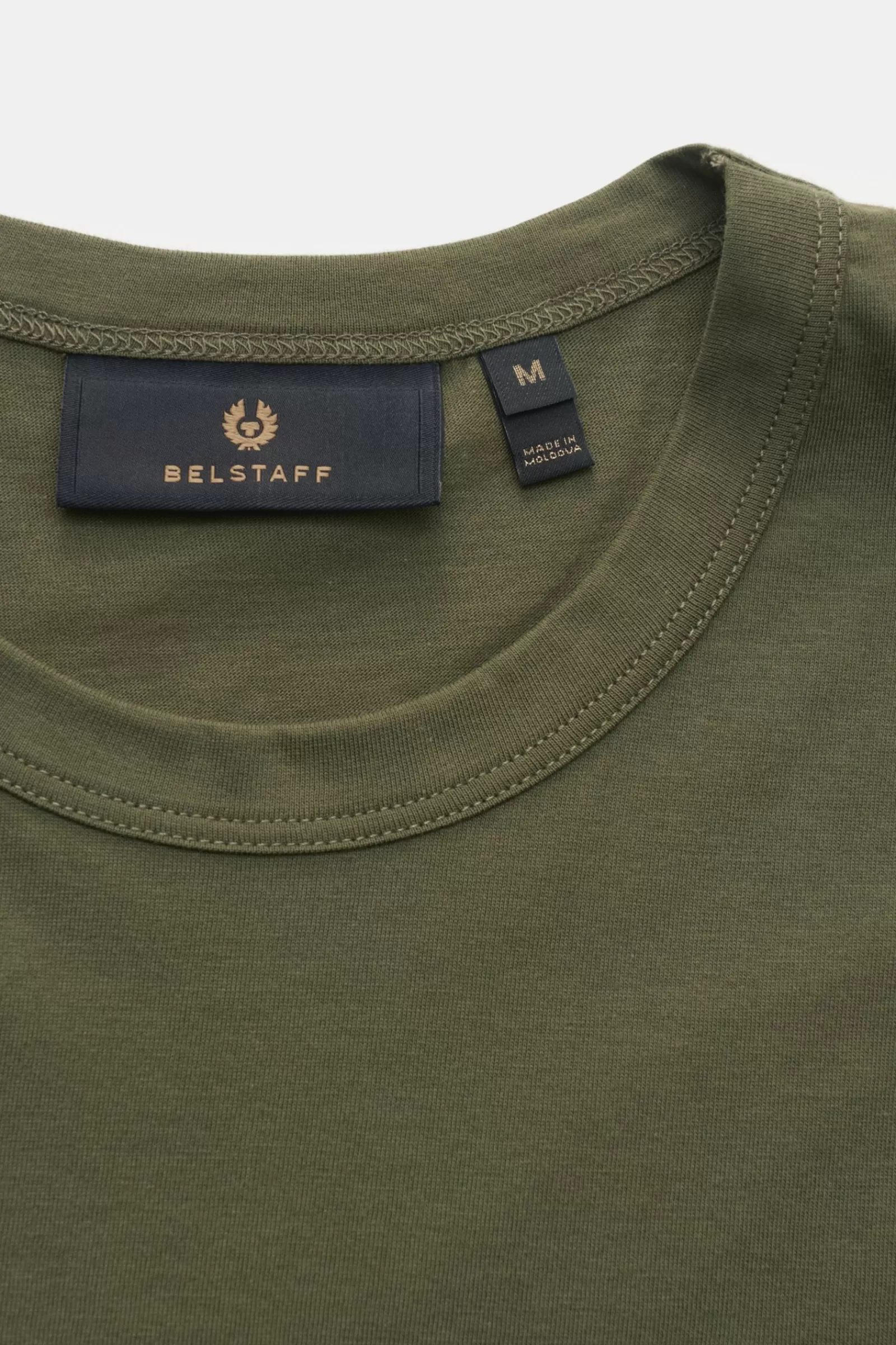 Crew Neck Long Sleeve Olive>Belstaff Clearance