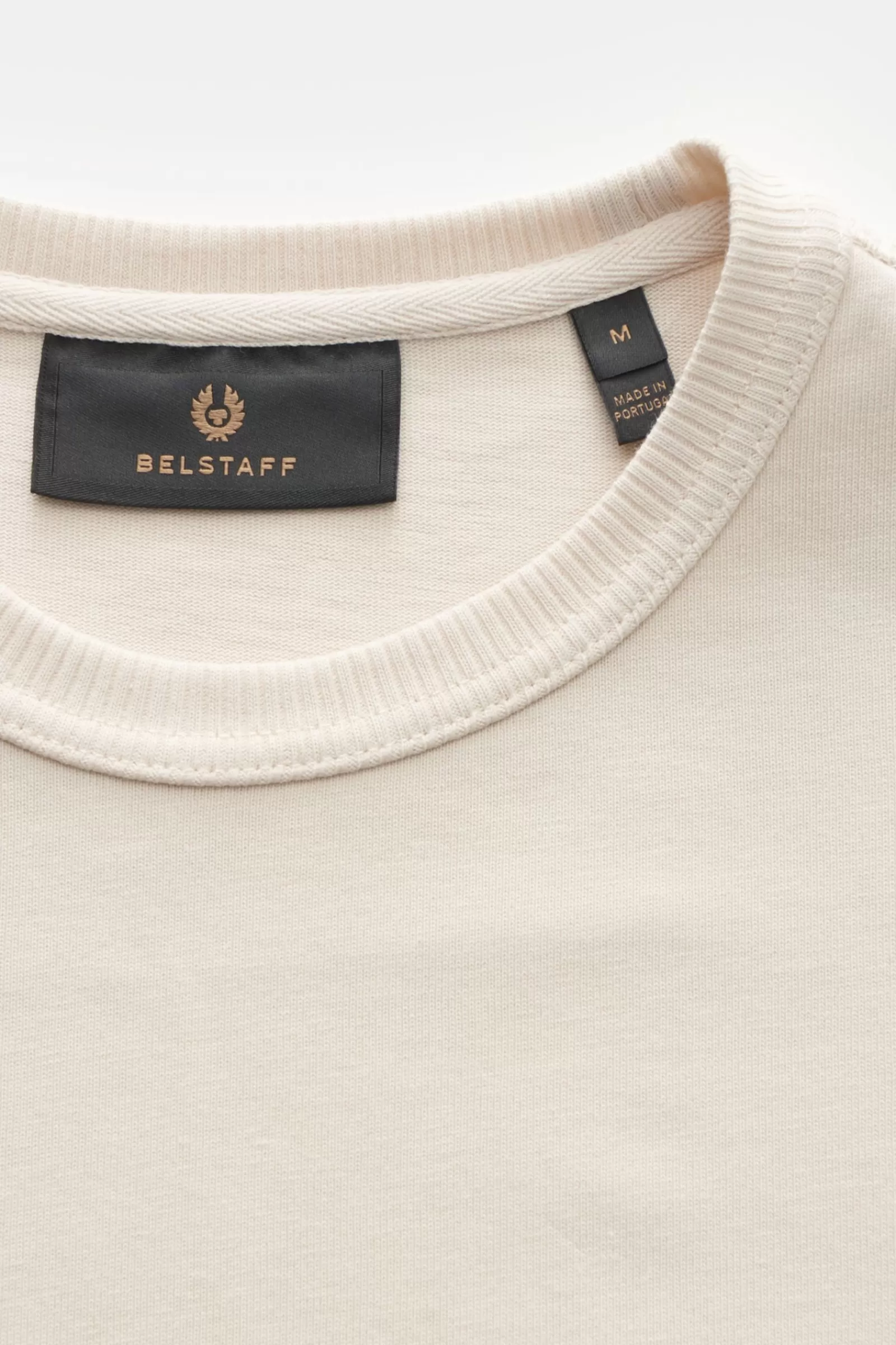 Crew Neck T-Shirt 'Hockley' Cream>Belstaff Best