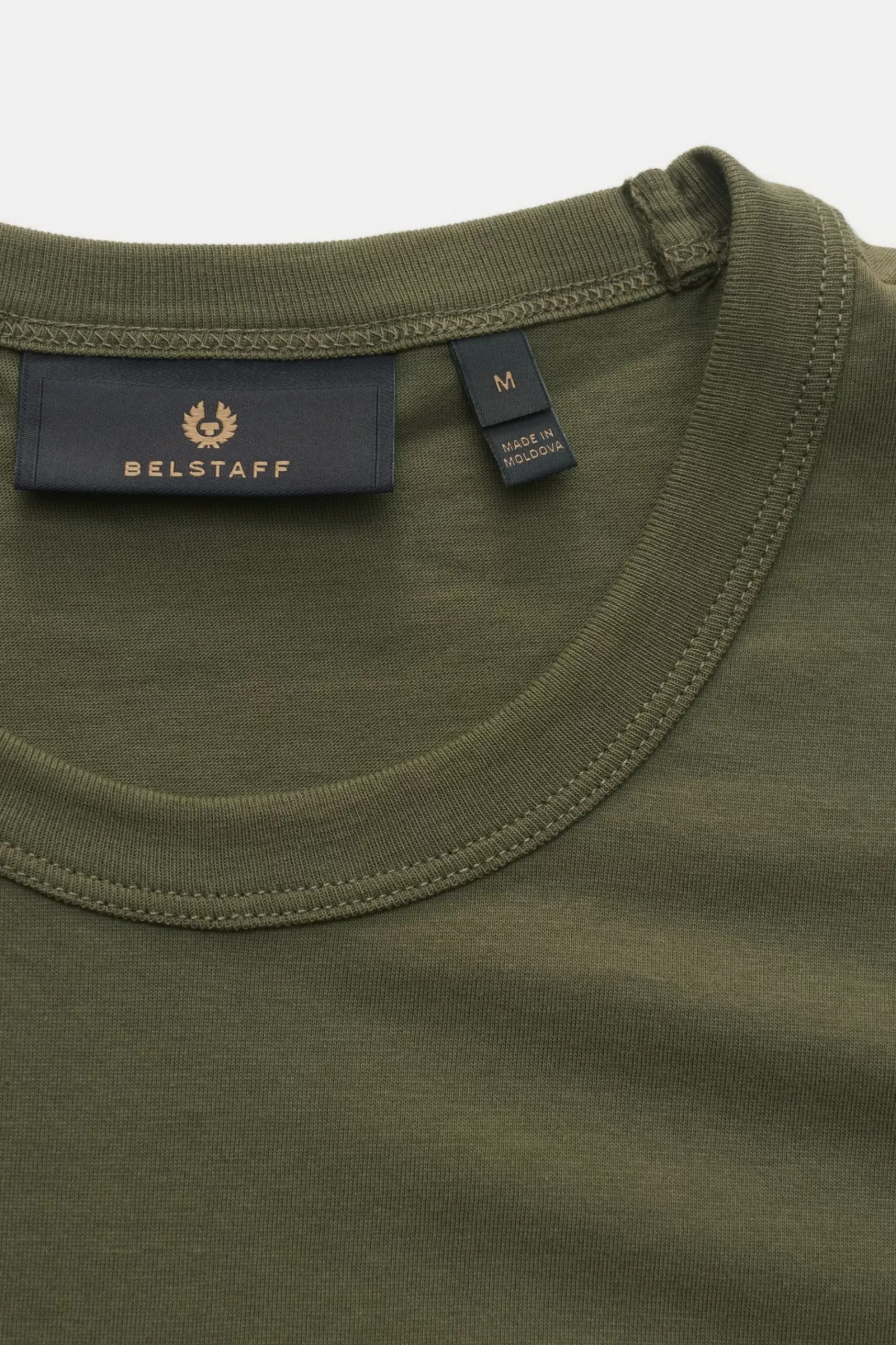 Crew Neck T-Shirt Olive>Belstaff Outlet