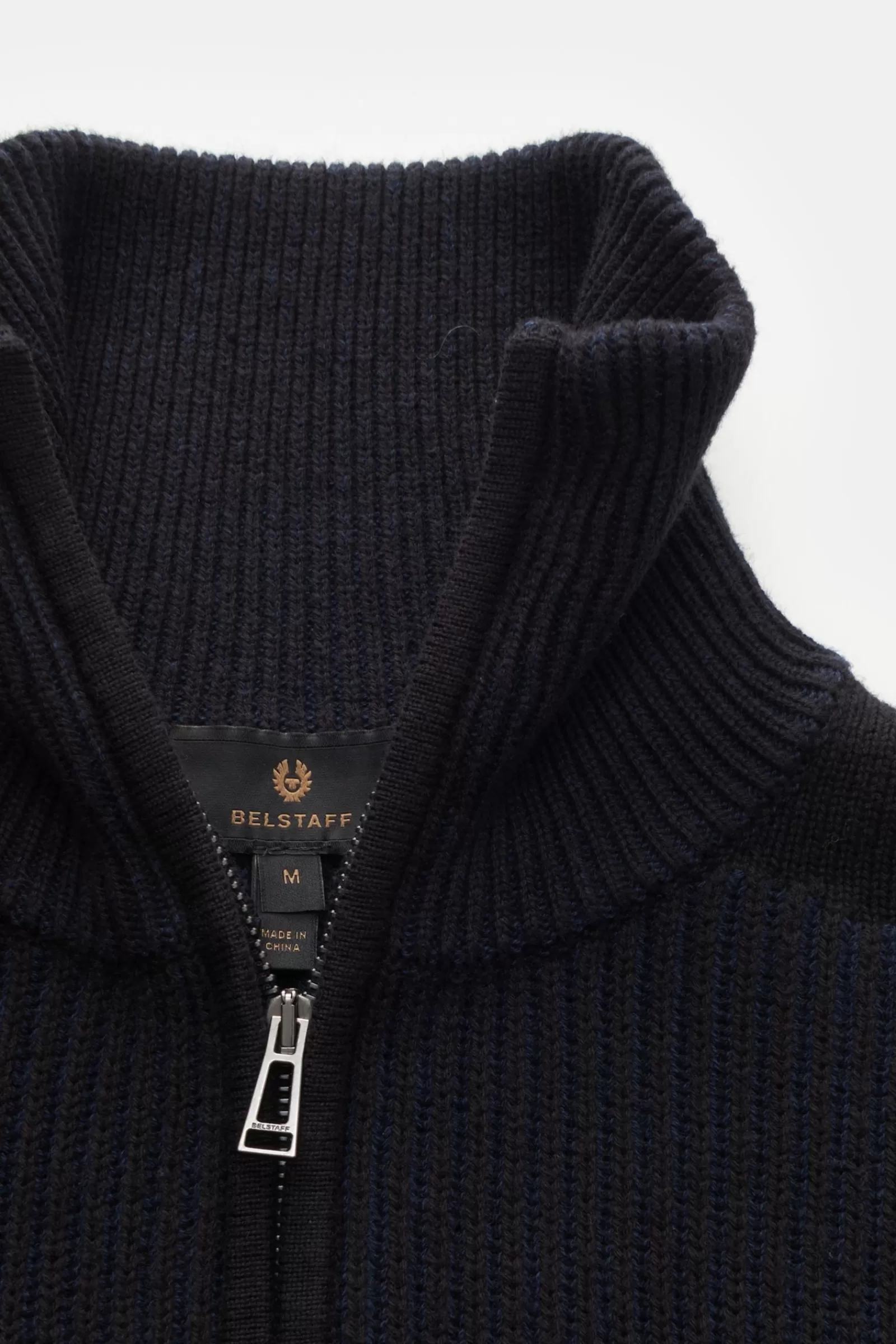 Half-Zip Jumper 'stanley' Black/Navy^Belstaff Clearance