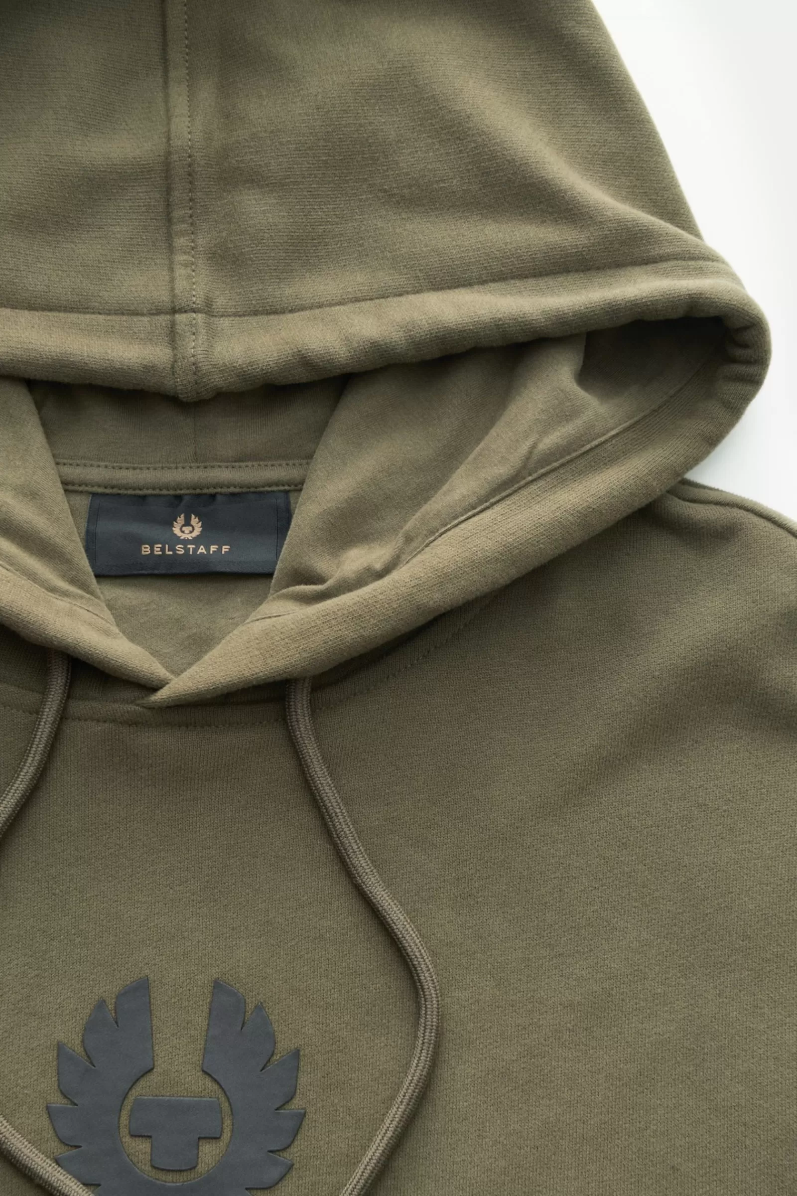 Hooded Jumper Olive^Belstaff Sale