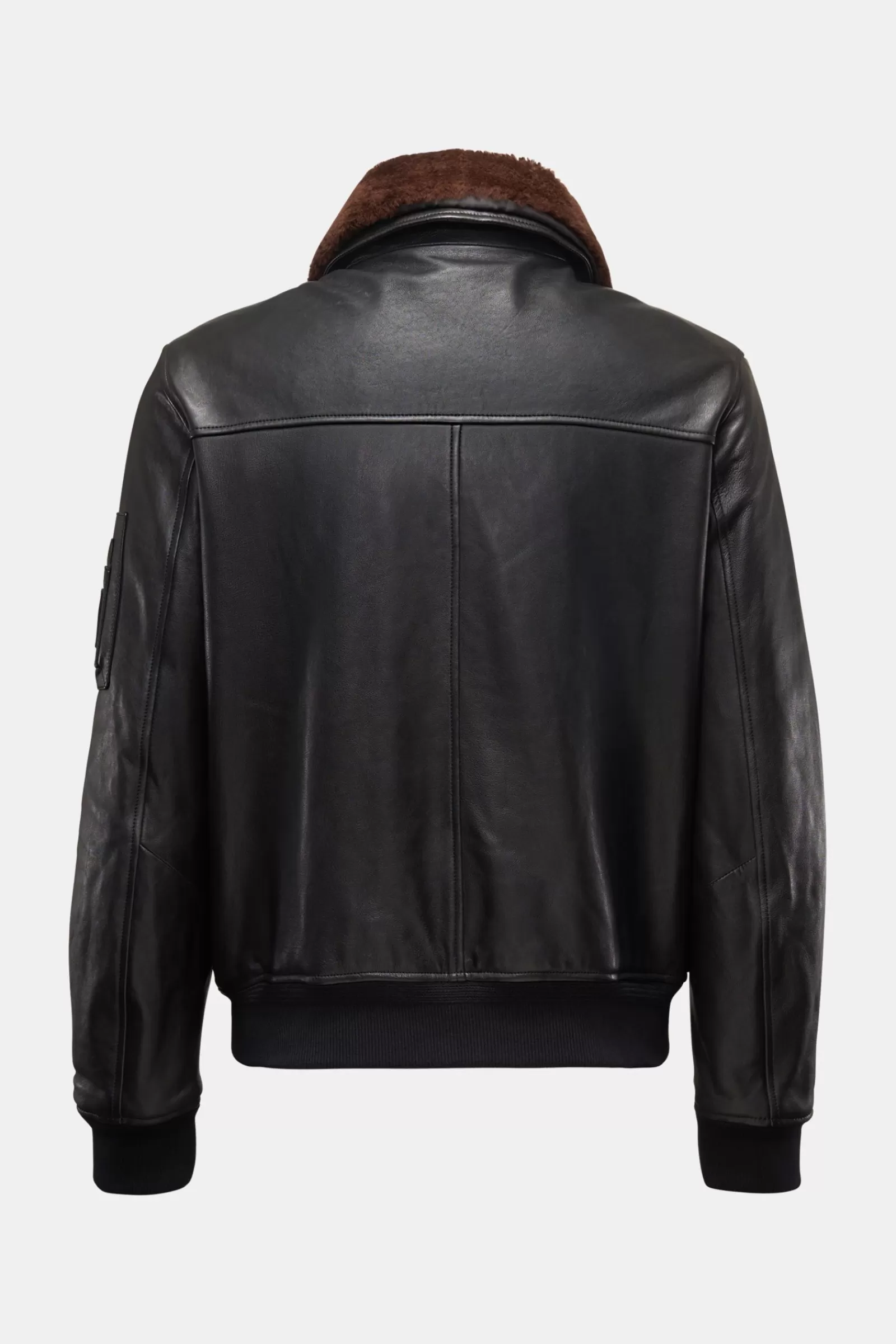 Leather Blouson 'Alstone' Black>Belstaff Discount