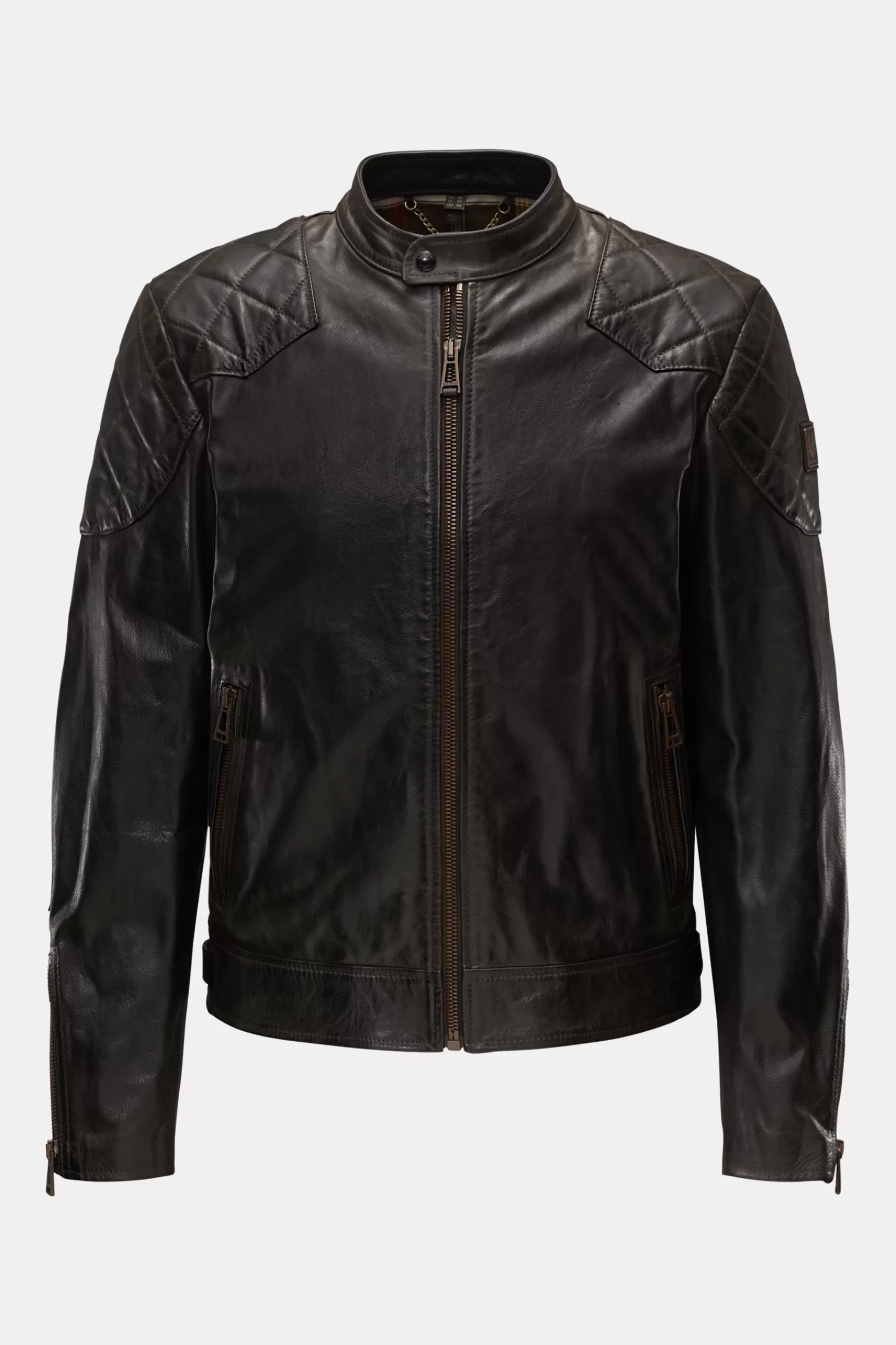 Leather Jacket 'Legacy Outlaw' Dark Brown>Belstaff Clearance