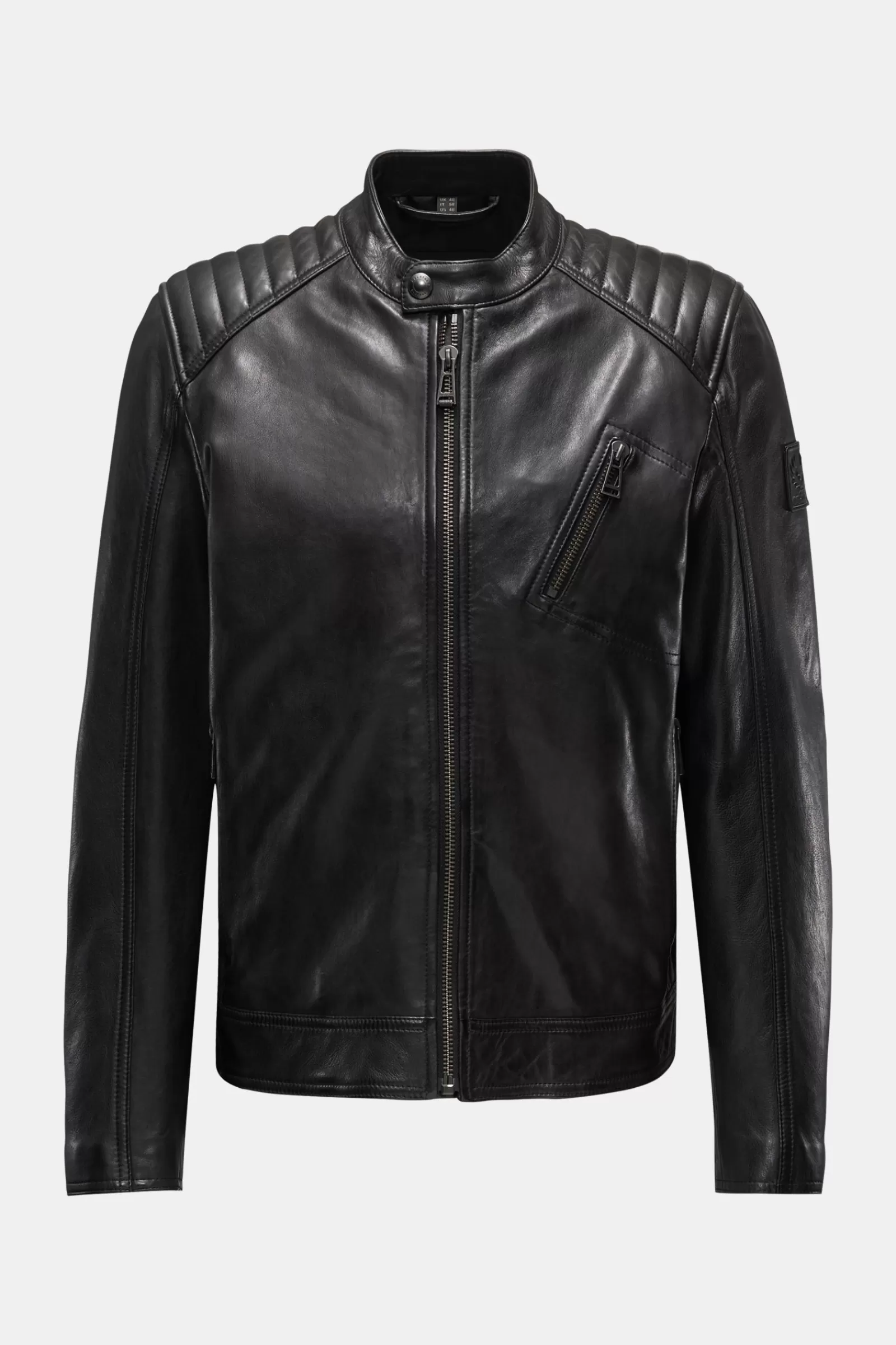 Leather Jacket 'V Racer 2.0' Black>Belstaff Best Sale