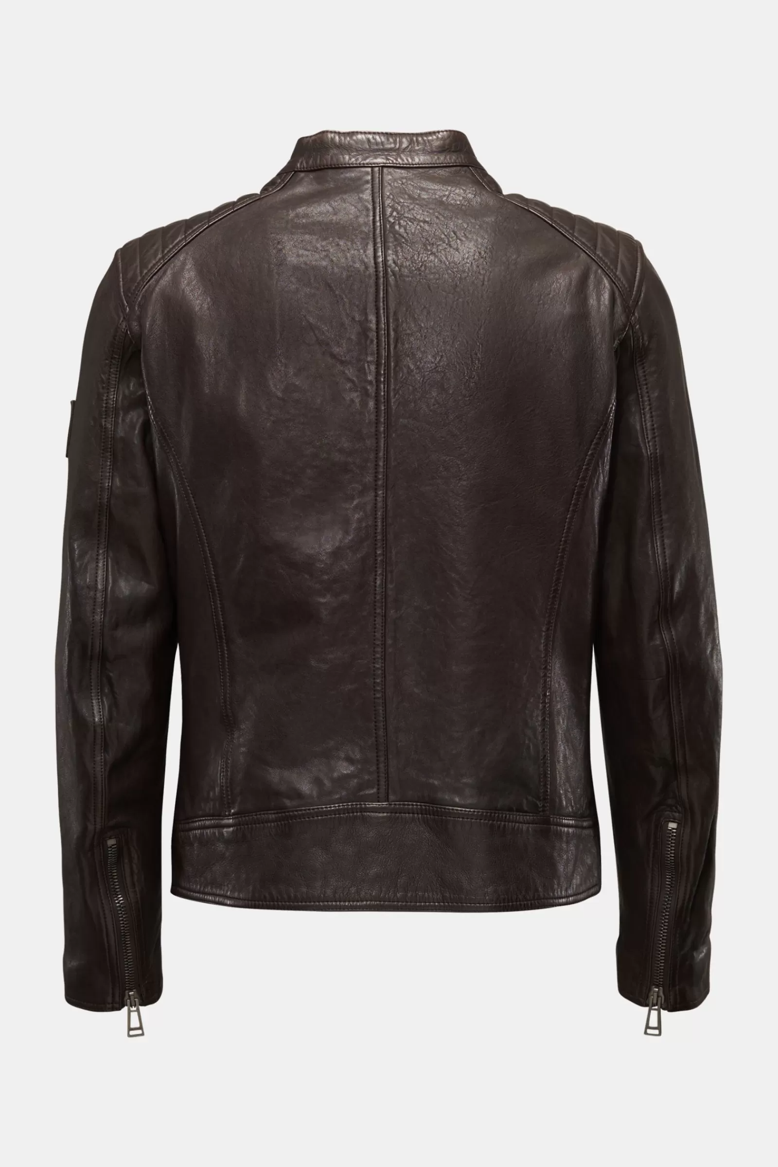 Leather Jacket 'V Racer' Dark Brown>Belstaff New