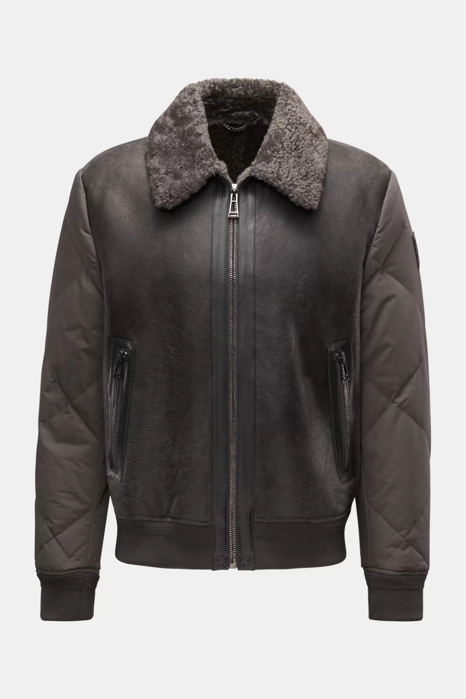 Shearling Blouson 'Fellfield' Grey>Belstaff New