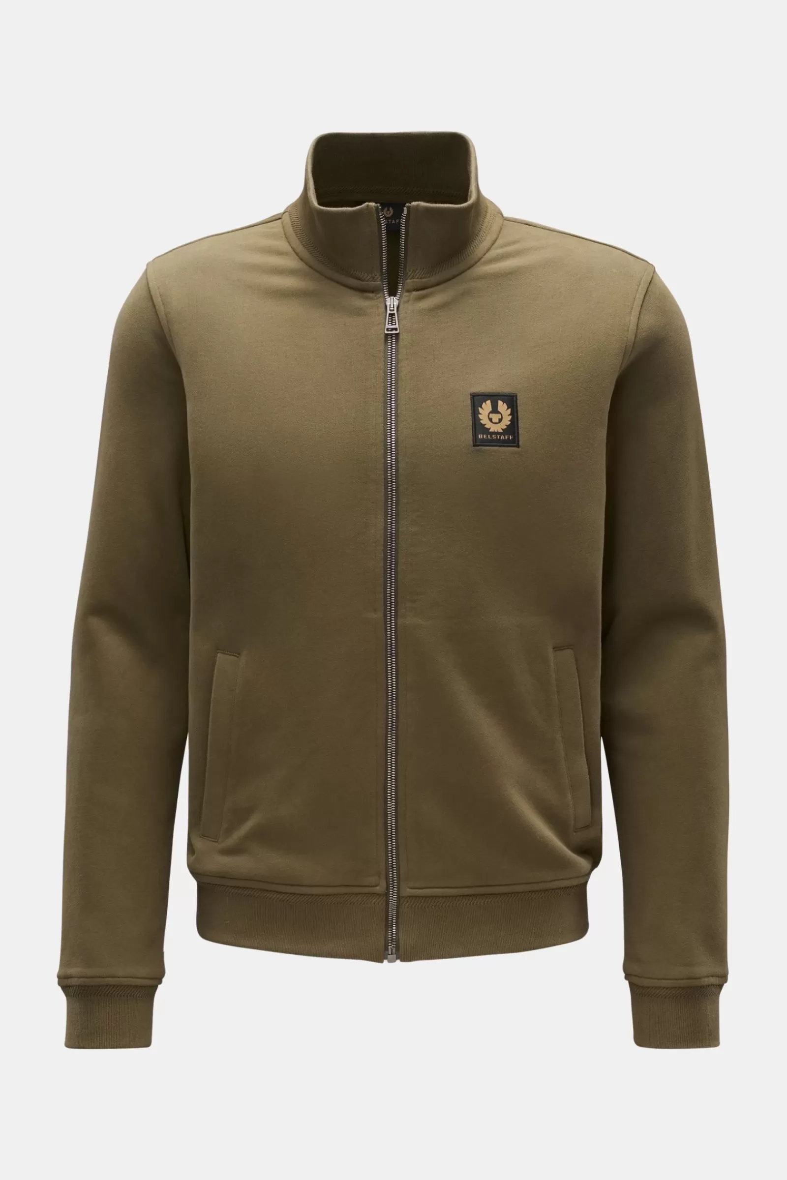 Sweat Jacket 'Full Z' Olive>Belstaff Best Sale