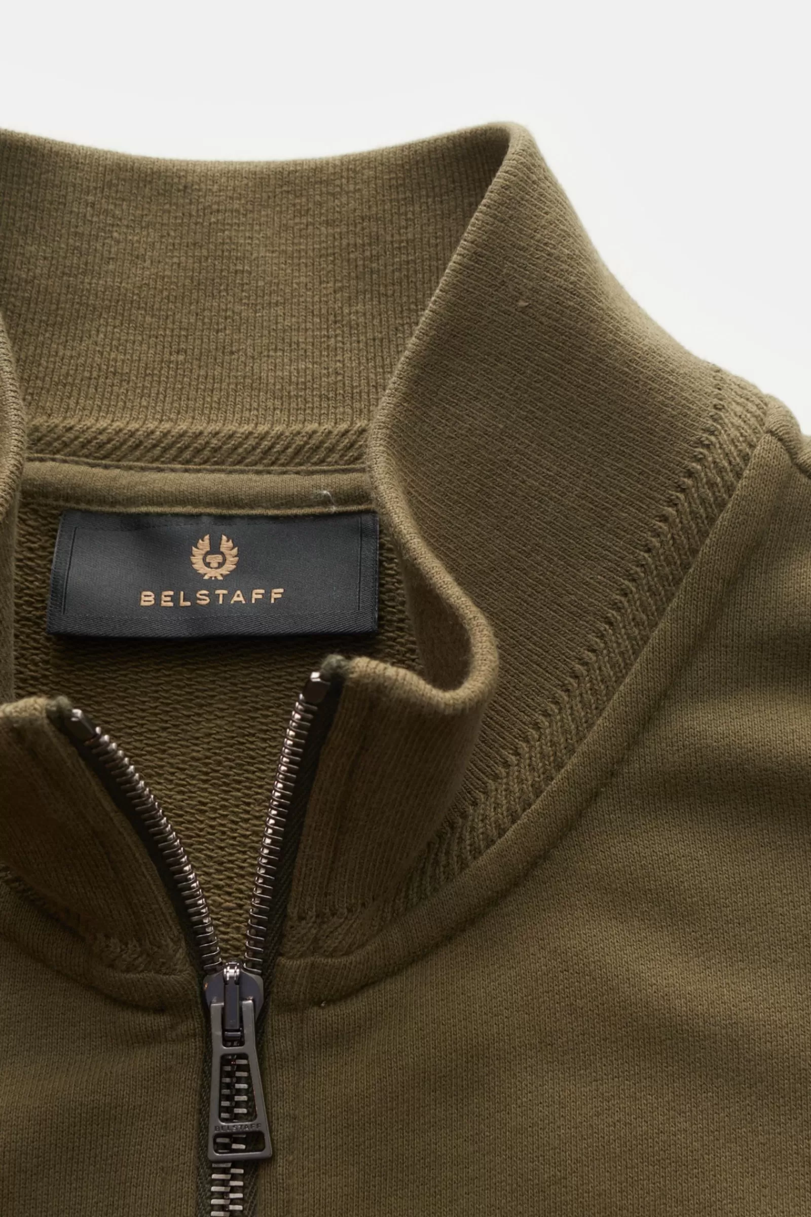 Sweat Jacket 'Full Z' Olive^Belstaff Best