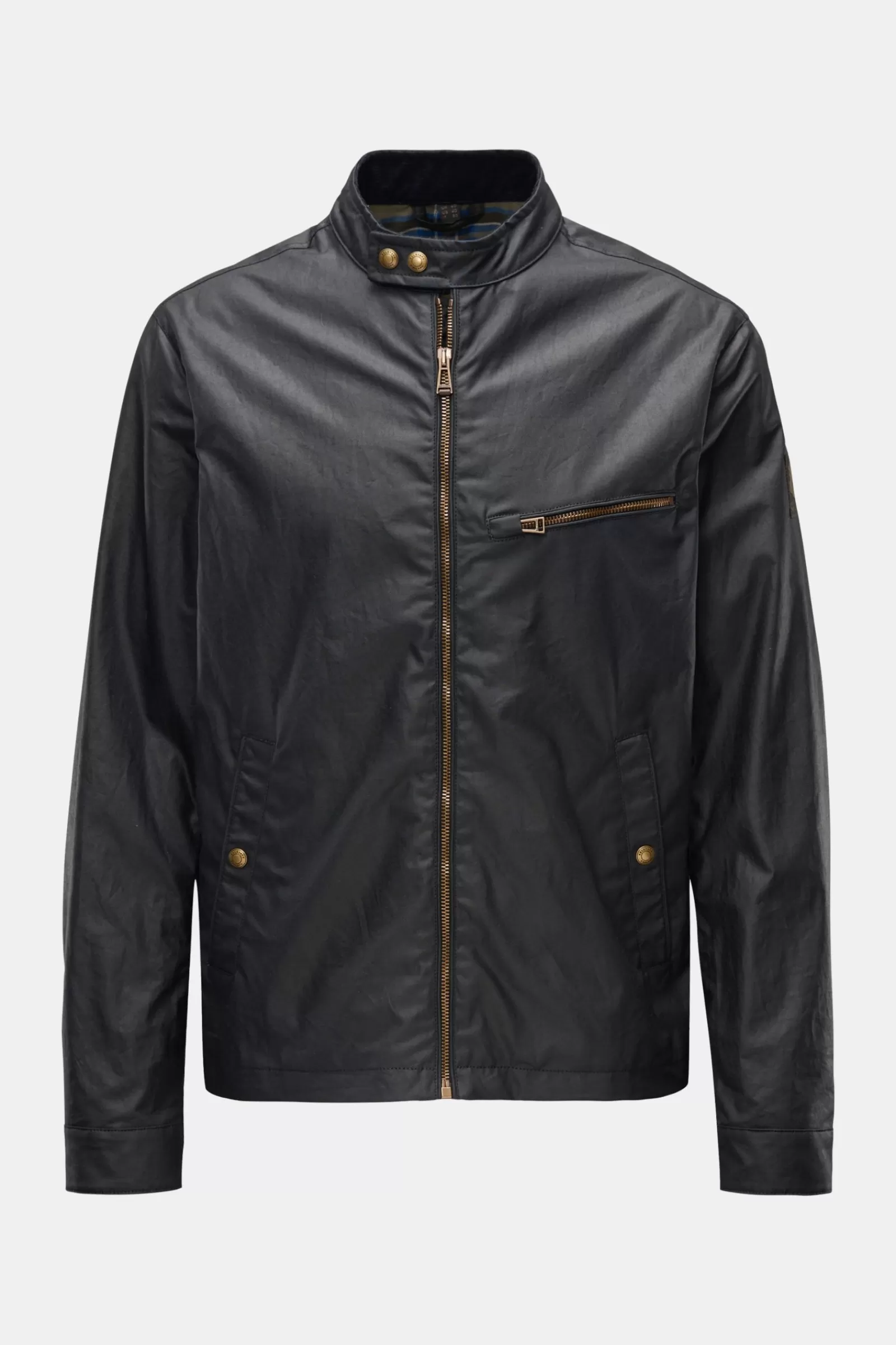 Waxed Jacket 'Walkham' Dark Navy>Belstaff New