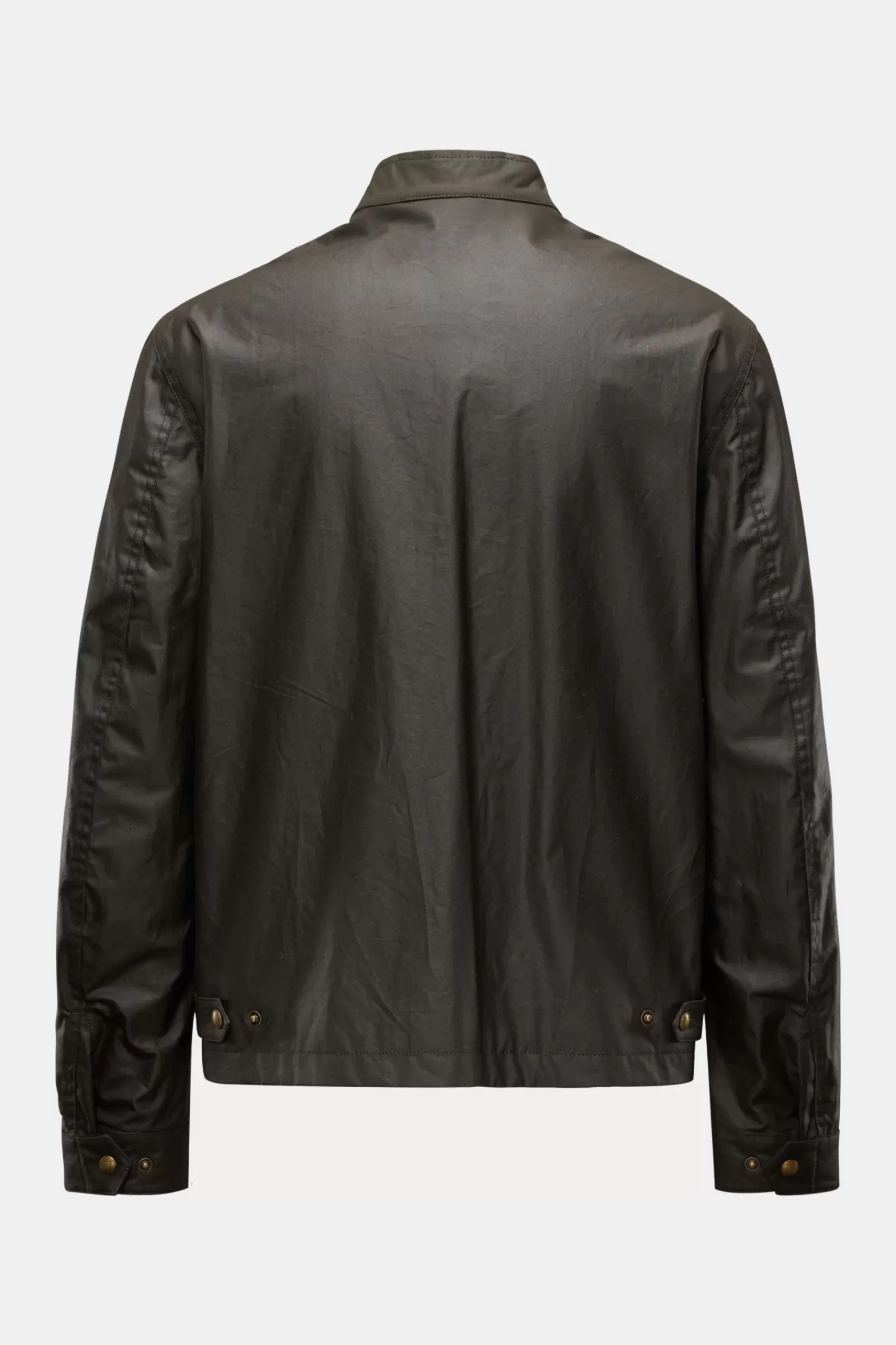 Waxed Jacket 'Walkham' Dark Olive>Belstaff Flash Sale