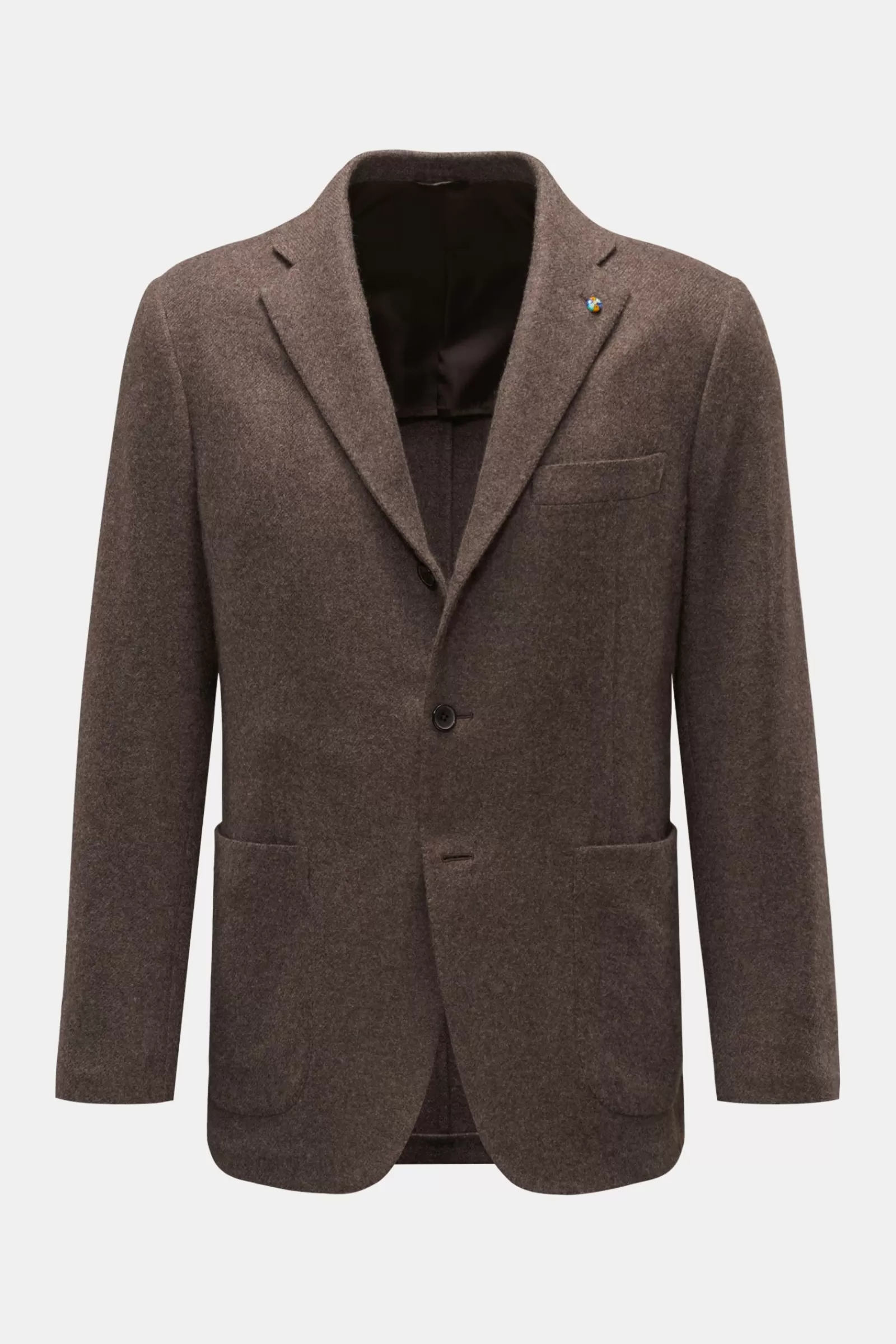 Cashmere Jacket Grey-Brown>Belvest Sale