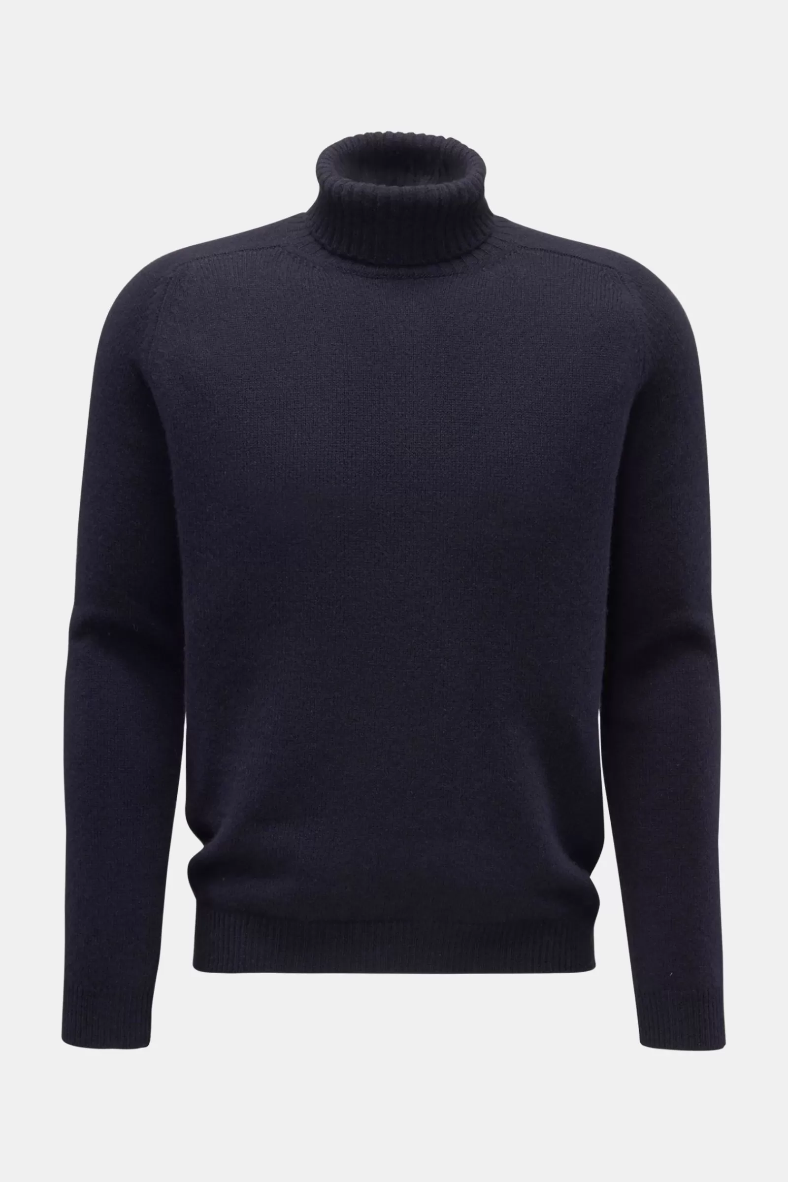 Cashmere Turtleneck Jumper Navy^Boglioli Fashion