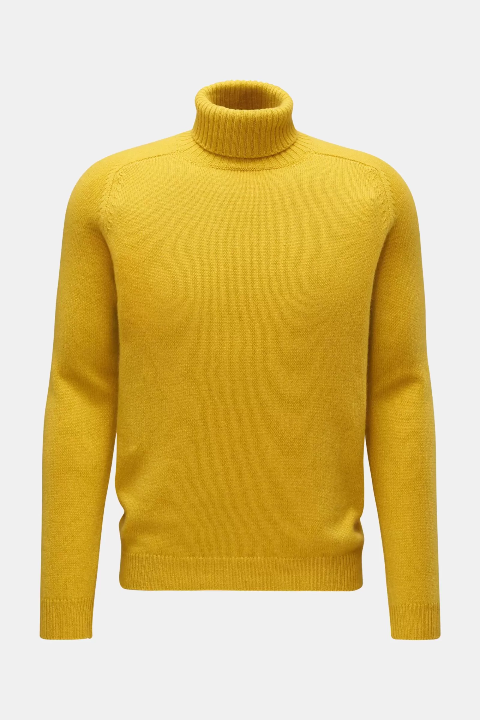 Cashmere Turtleneck Jumper Yellow^Boglioli Flash Sale