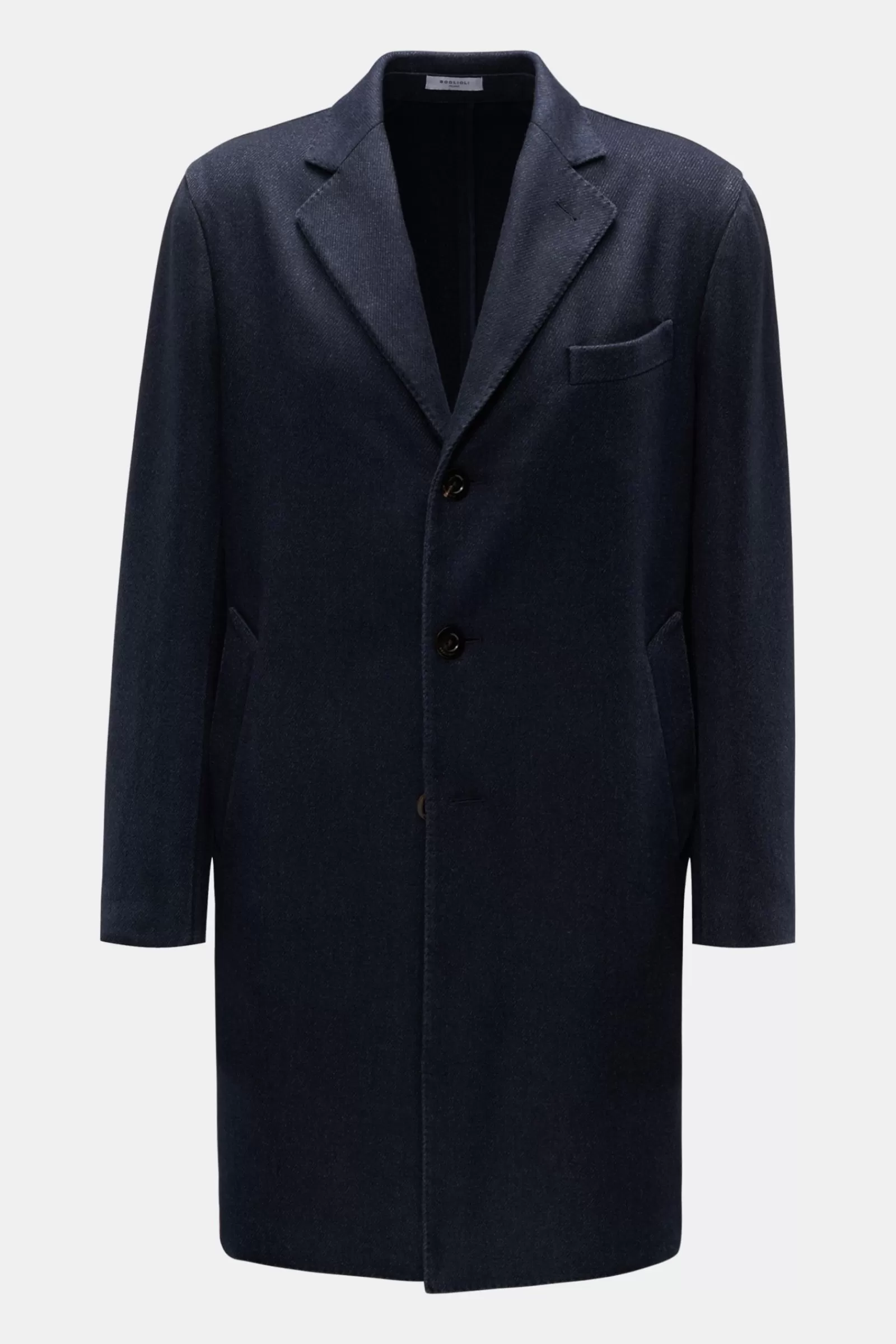 Coat Navy>Boglioli Store