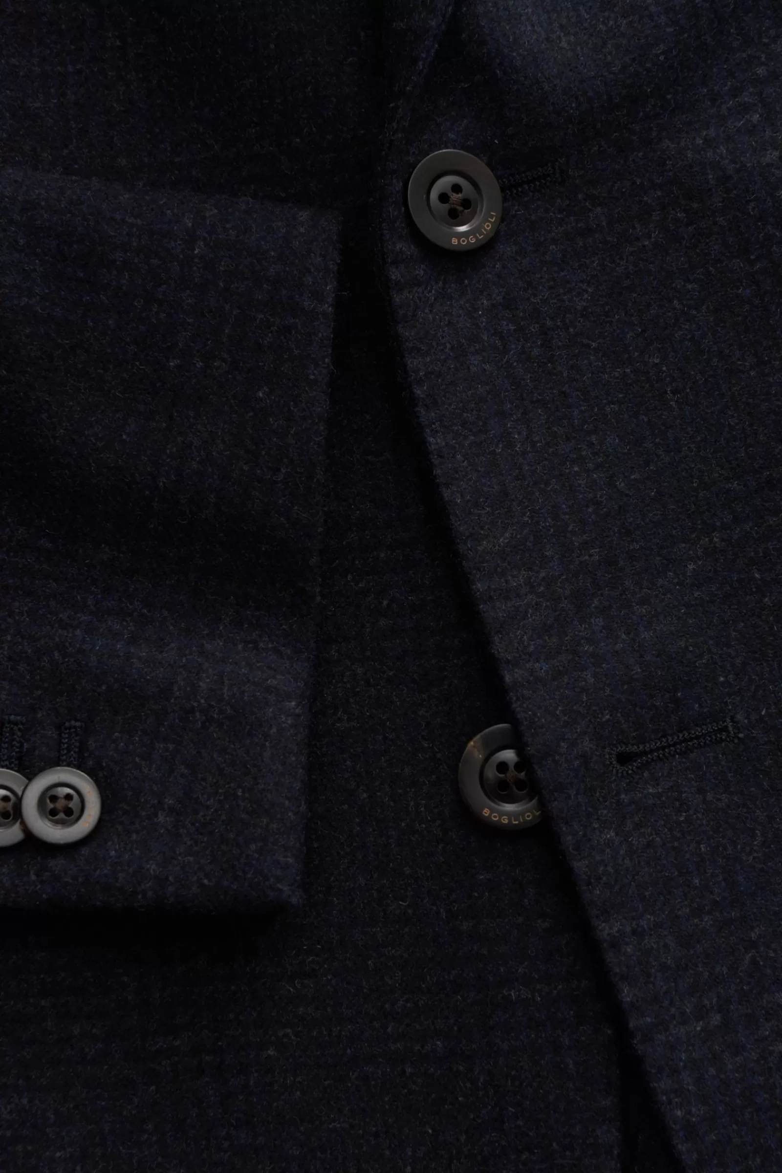 Smart-Casual Jacket 'K. Jacket' Navy/Black Checked>Boglioli Cheap