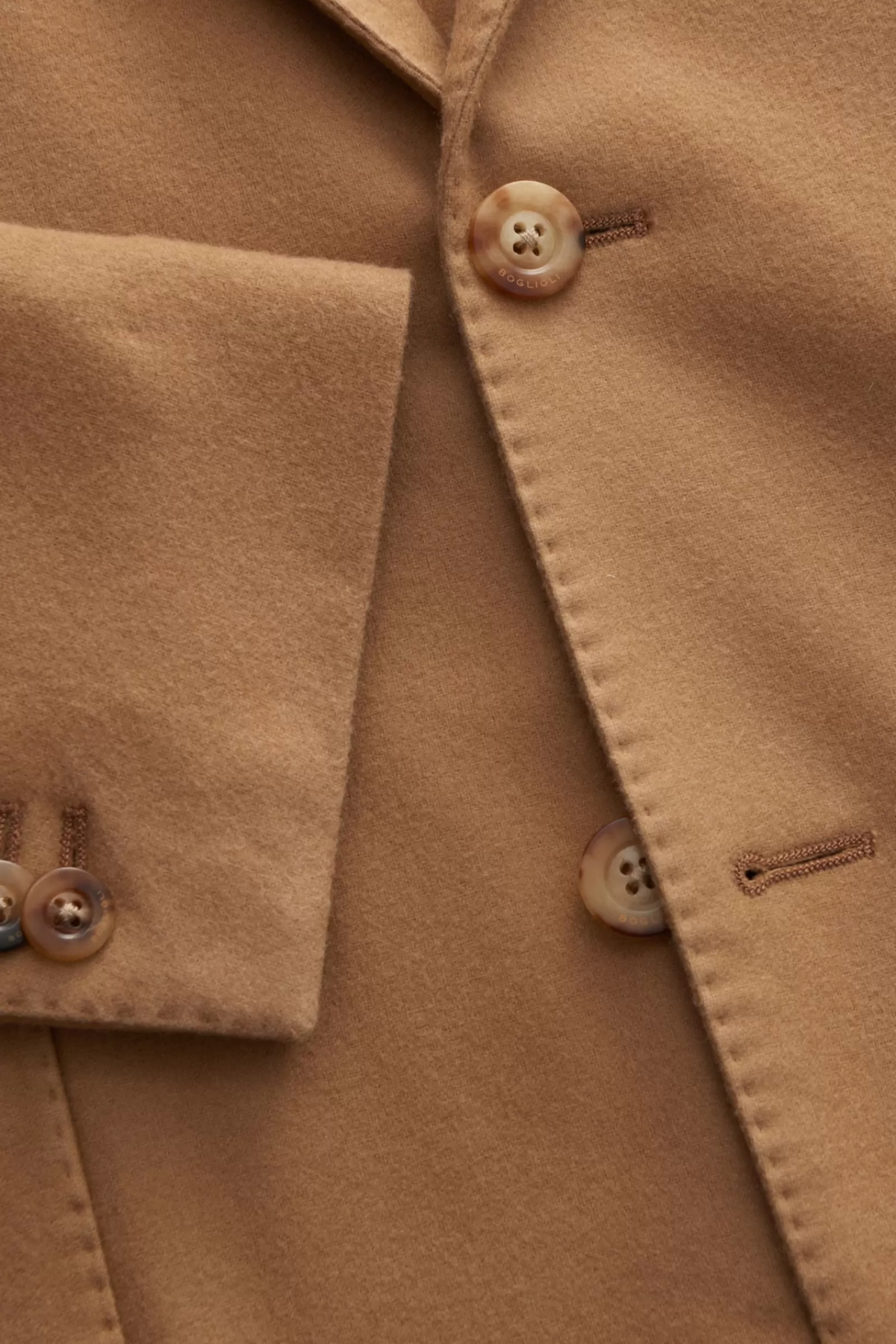 Smart-Casual Jacket 'K.Jacket' Light Brown>Boglioli Flash Sale