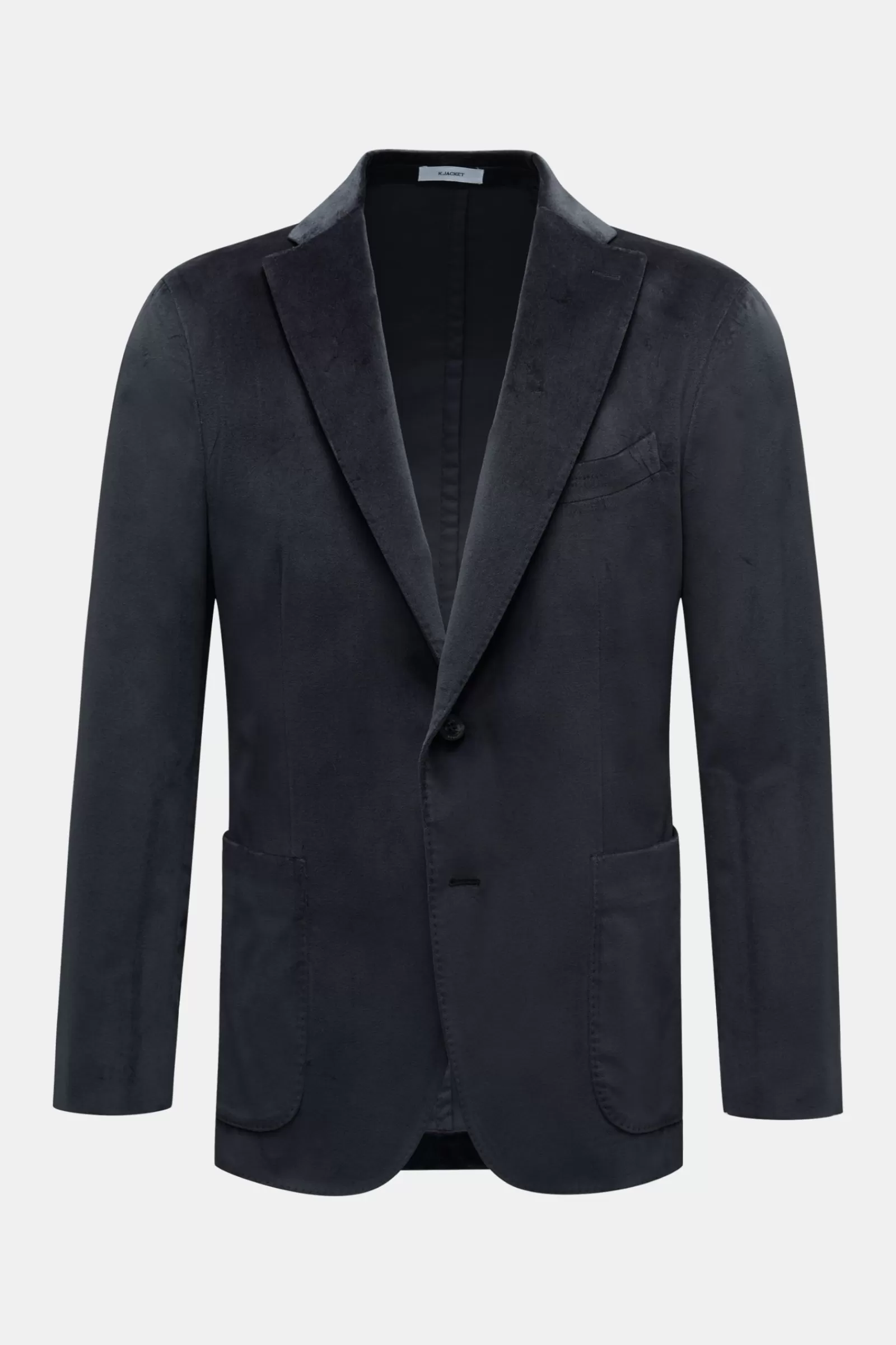 Velvet Jacket 'K. Jacket' Dark Grey>Boglioli Flash Sale