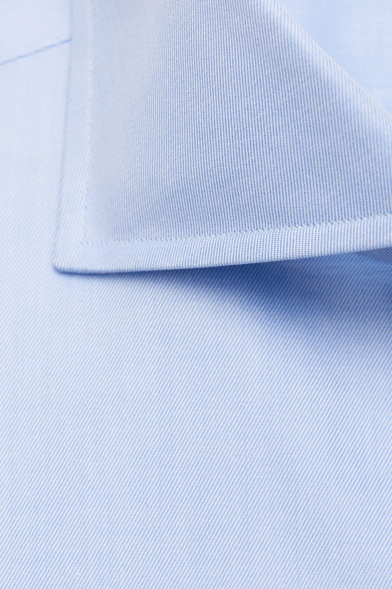 Business Shirt 'Nando' Shark Collar Light Blue>Borrelli Best Sale