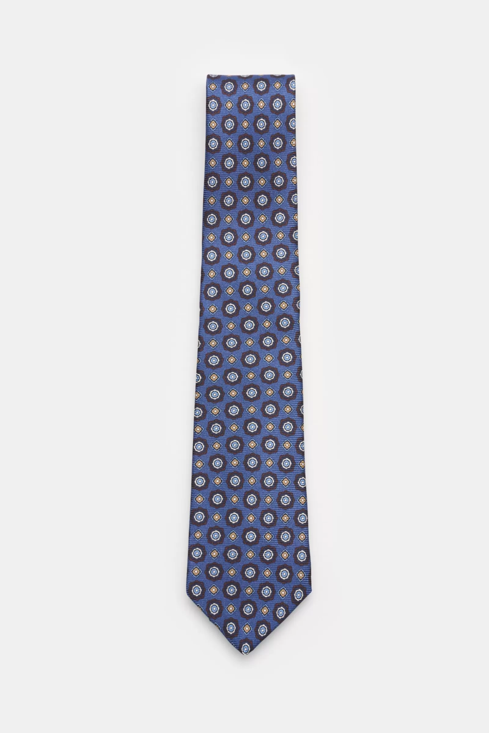 Silk Tie Blue Patterned^Borrelli New