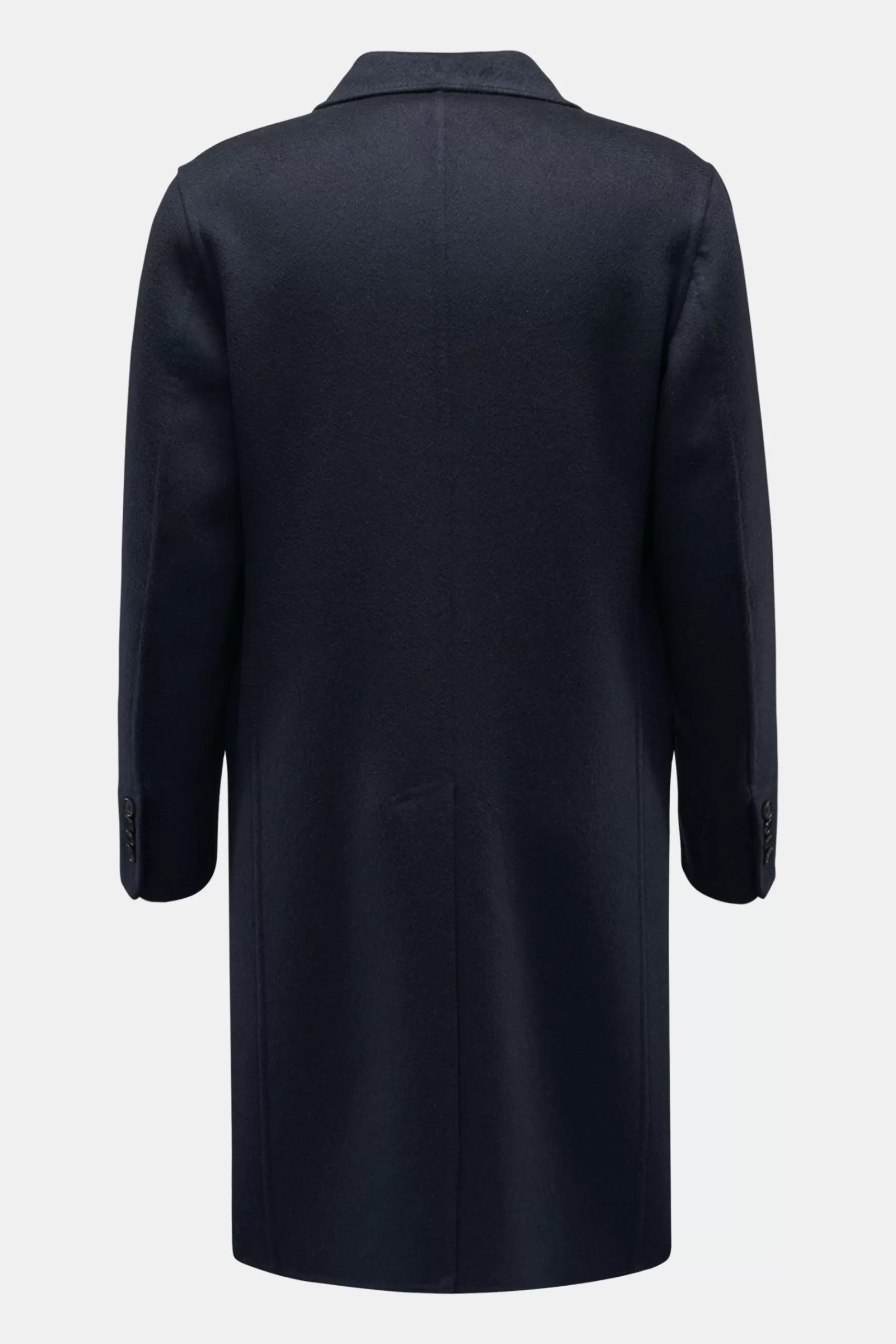 Cashmere Coat 'Roig Solferino' Navy>Brioni Online