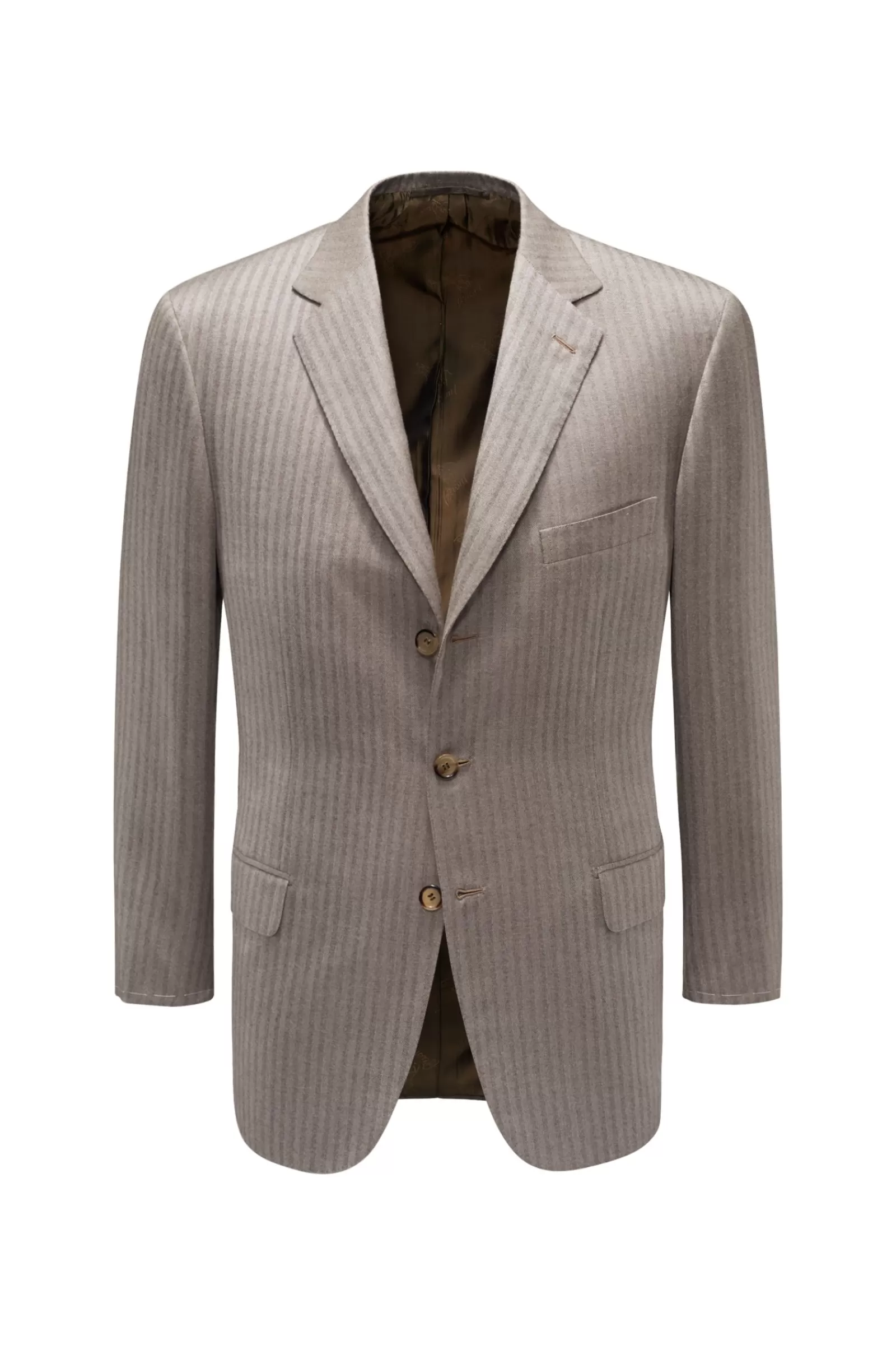 Smart-Casual Jacket 'Colosseo' Grey-Brown Patterned>Brioni Online